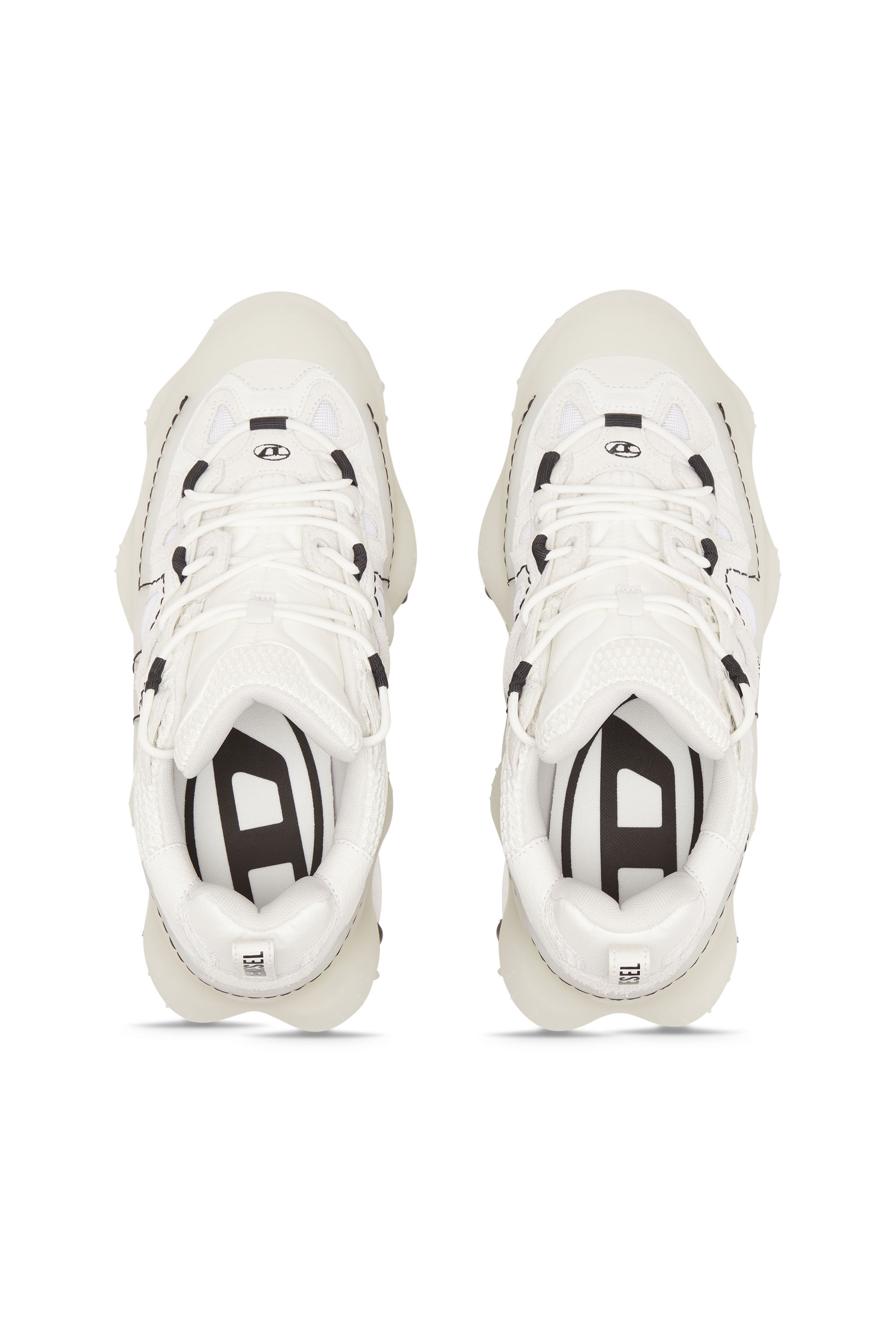 日本限定 S-PROTOTYPE: Men's Diesel | overlay rubber with sneakers Low-top 靴