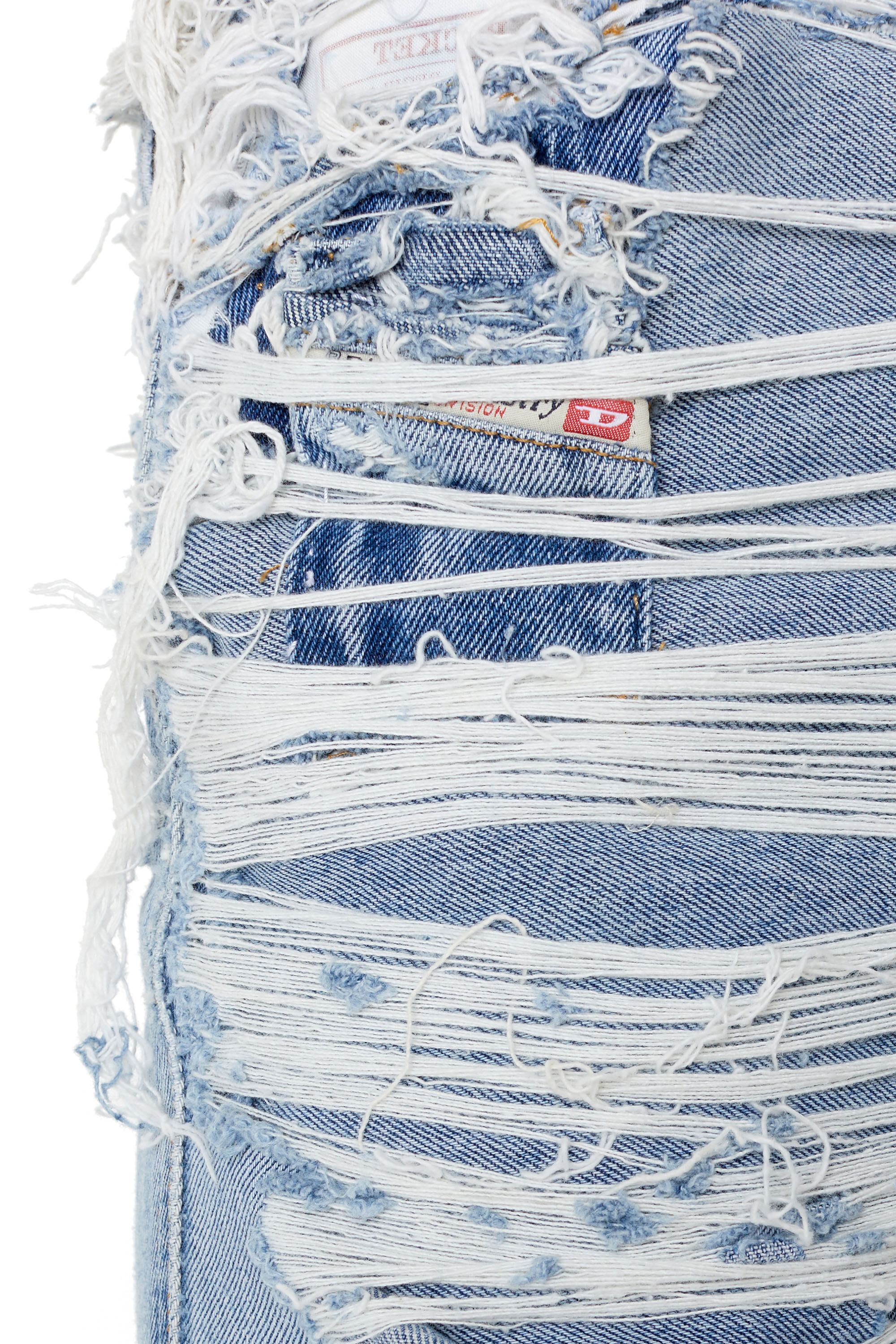 Diesel - Straight Jeans 1956 D-Tulip 007N7, Woman's Straight Jeans - 1956 D-Tulip in Light Blue - 4