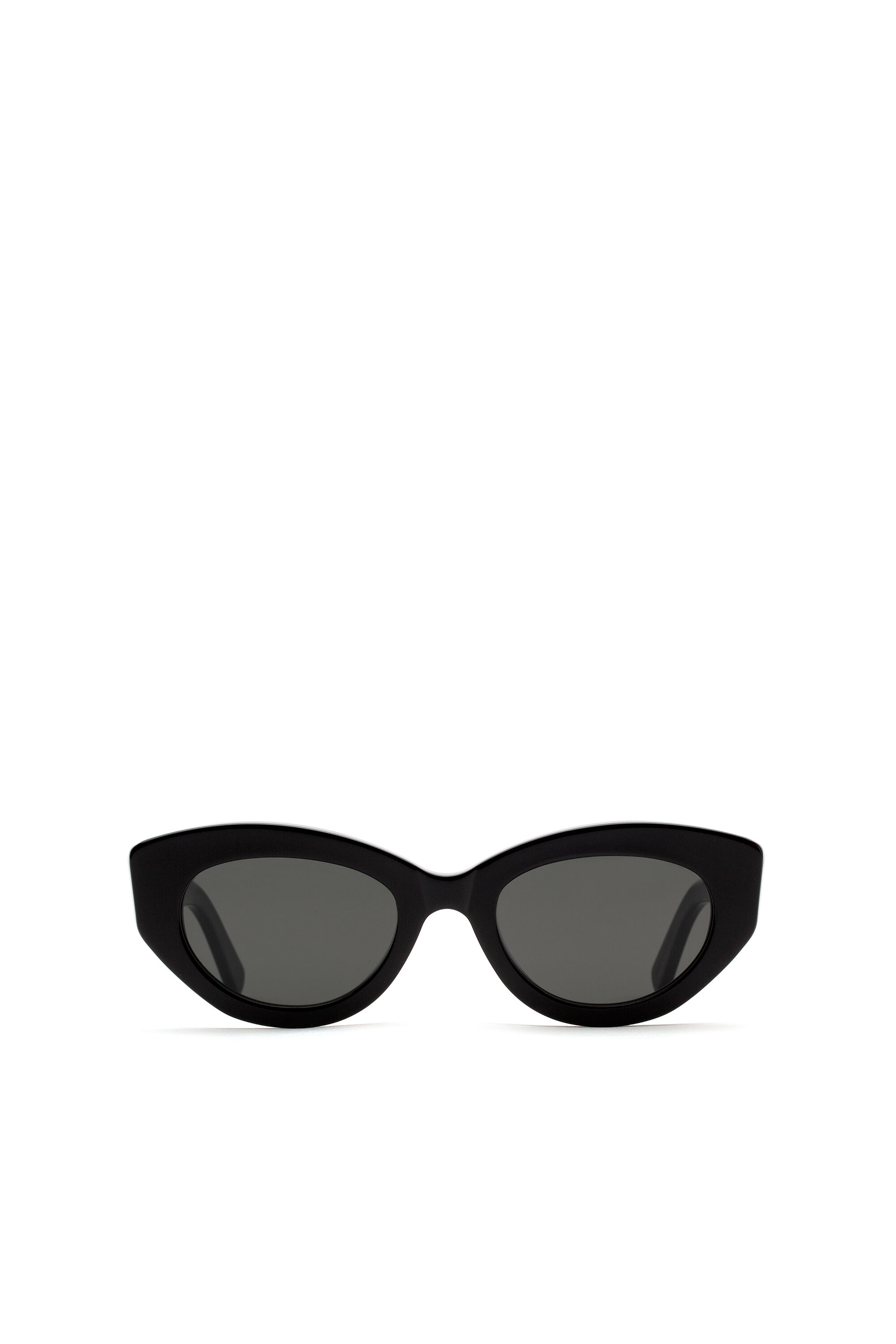 DM0367: Black cateye shape sunglasses | Diesel