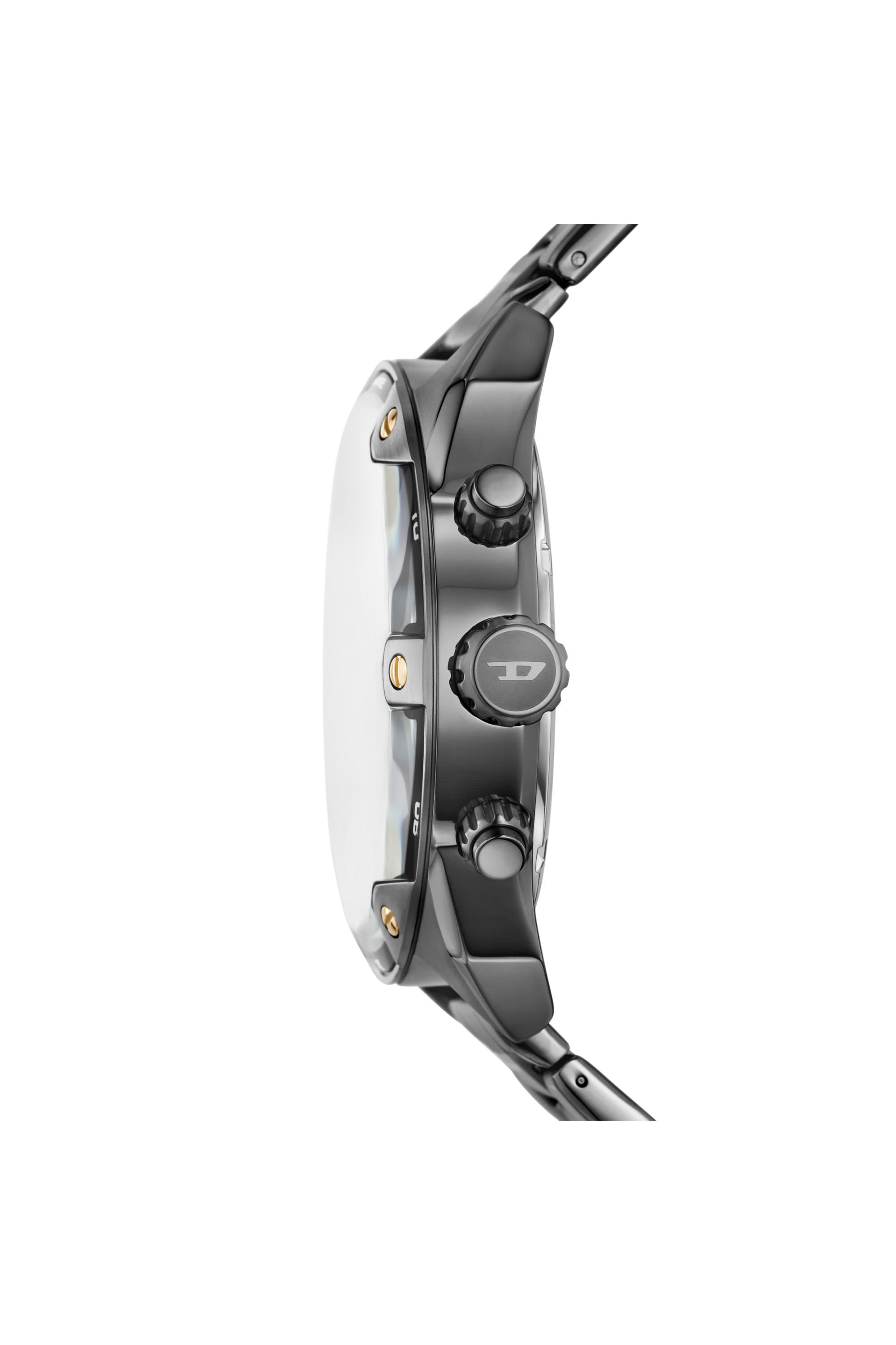 Diesel - DZ4669, Reloj Spiked de acero inoxidable en dos tonos Hombre in Gris - 3