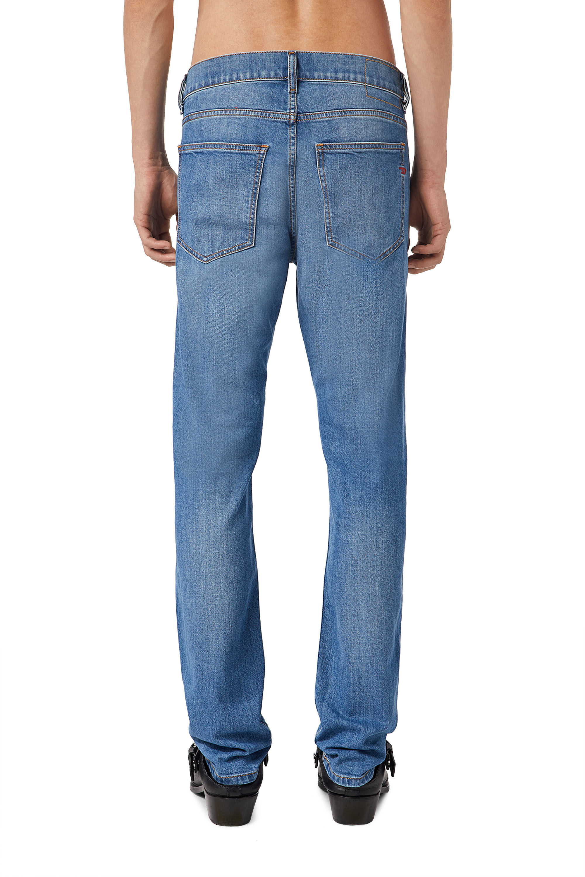 Diesel - 2019 D-STRUKT 0EHAJ Slim Jeans, Medium blue - Image 4