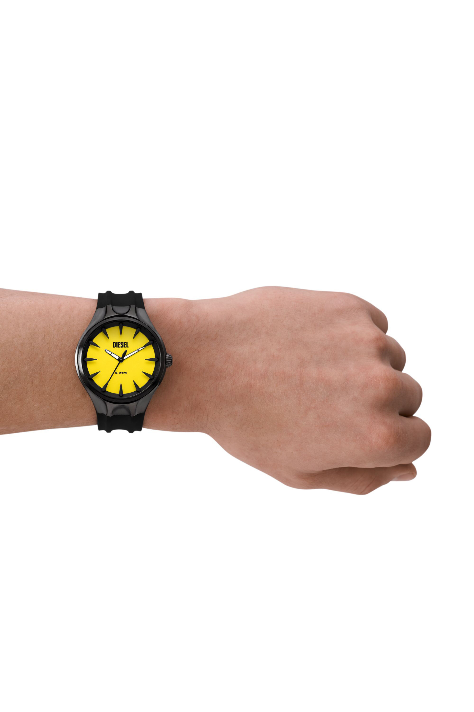 Black and gold diesel watch on sale