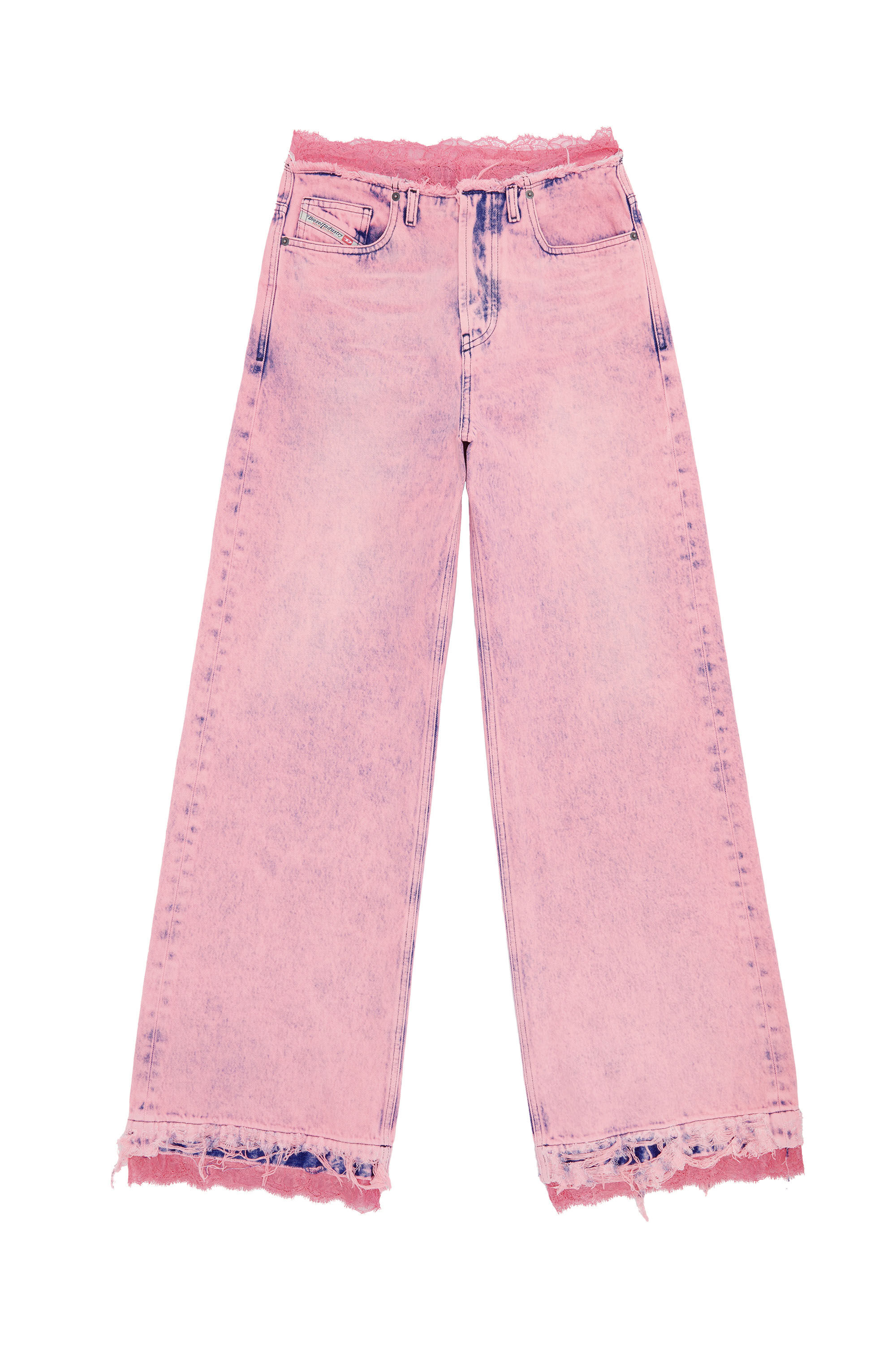 Diesel - 1996 D-SIRE 09F93 Straight Jeans, Pink - Image 2