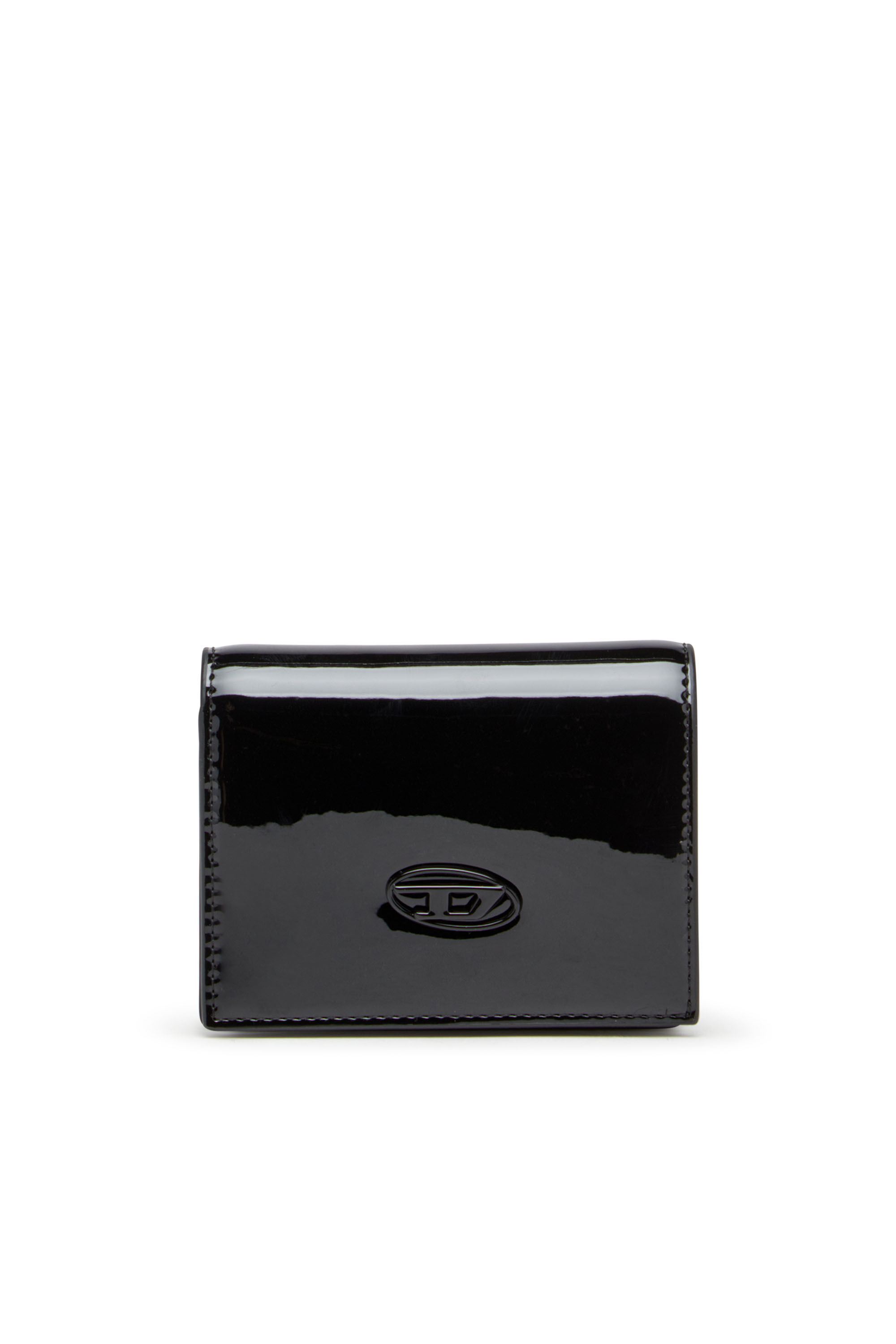 Diesel ブラック Play Bi Fold Iii 財布 Women's Wallet in glossy PU | Black | Diesel