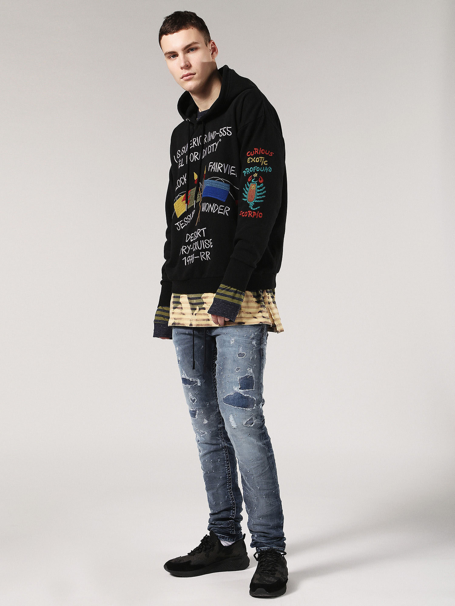 THOMMER CB JOGGJEANS 069CC Skinny Jeans Man Diesel Online Store