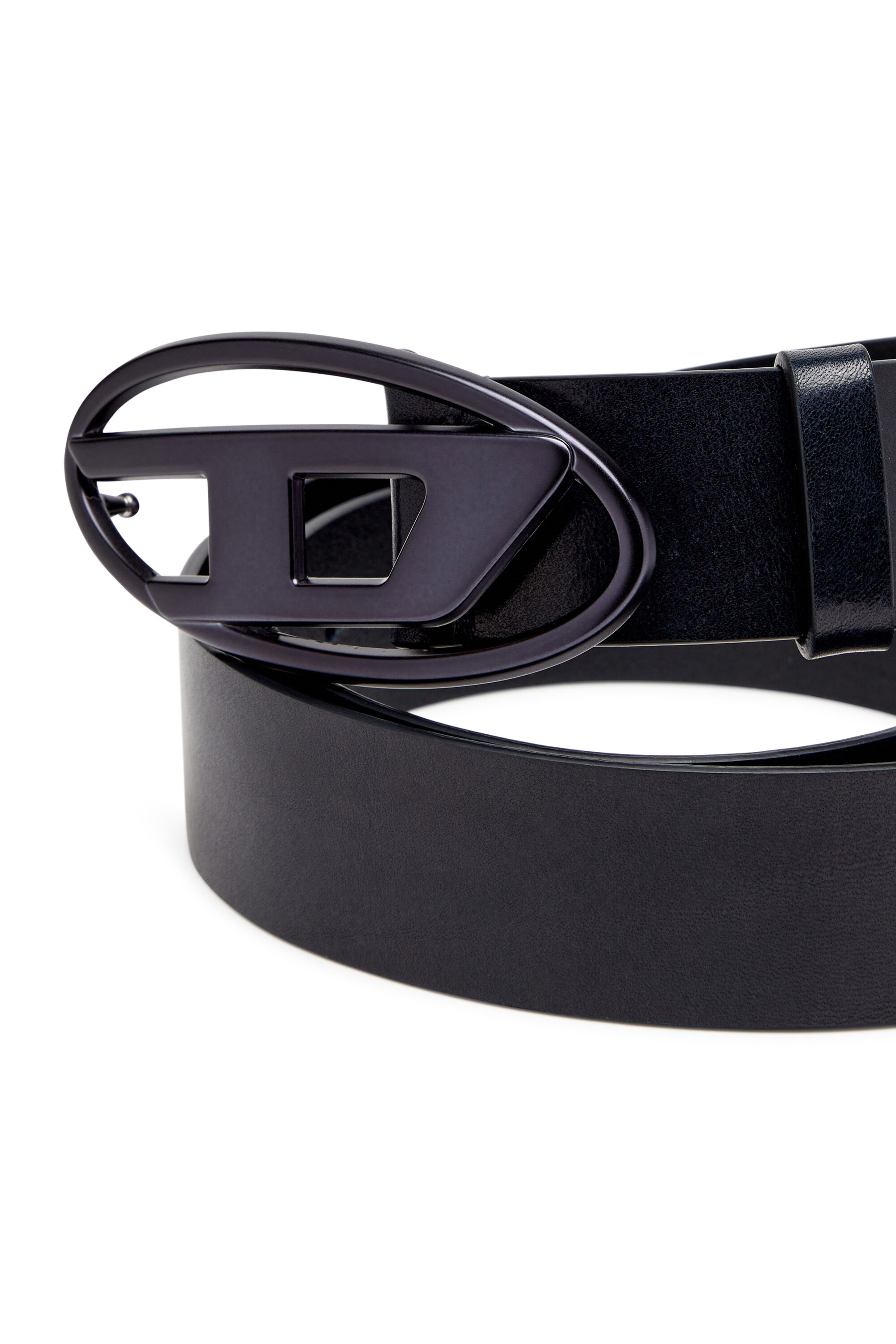 DIESEL　B-1DR　X08516　105　BELT　UNISEX　保存袋付 Diesel Men B-1Dr Belt X08516 Pr666 Black Total length 101cm