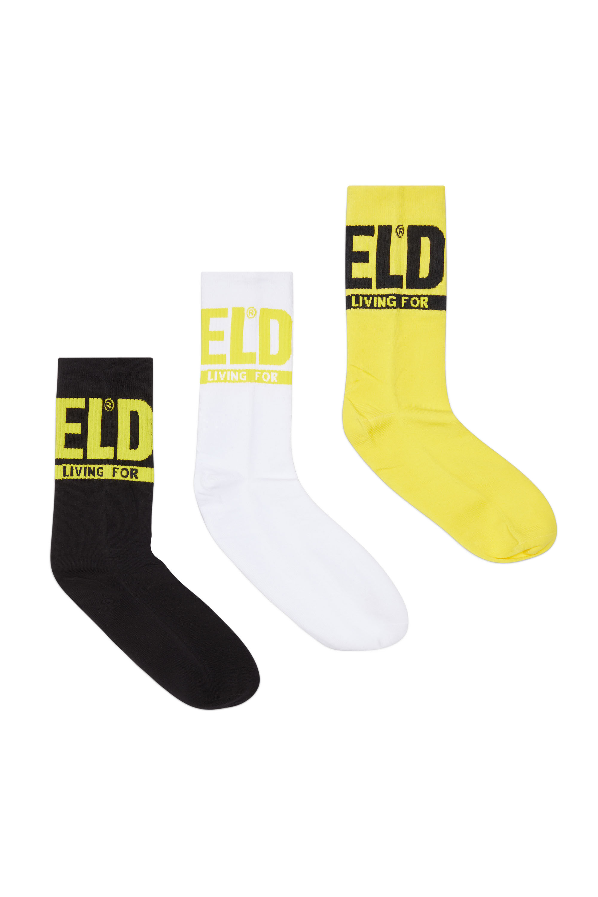 Diesel - SKM-RAY-THREEPACK, Yellow/White - Image 1