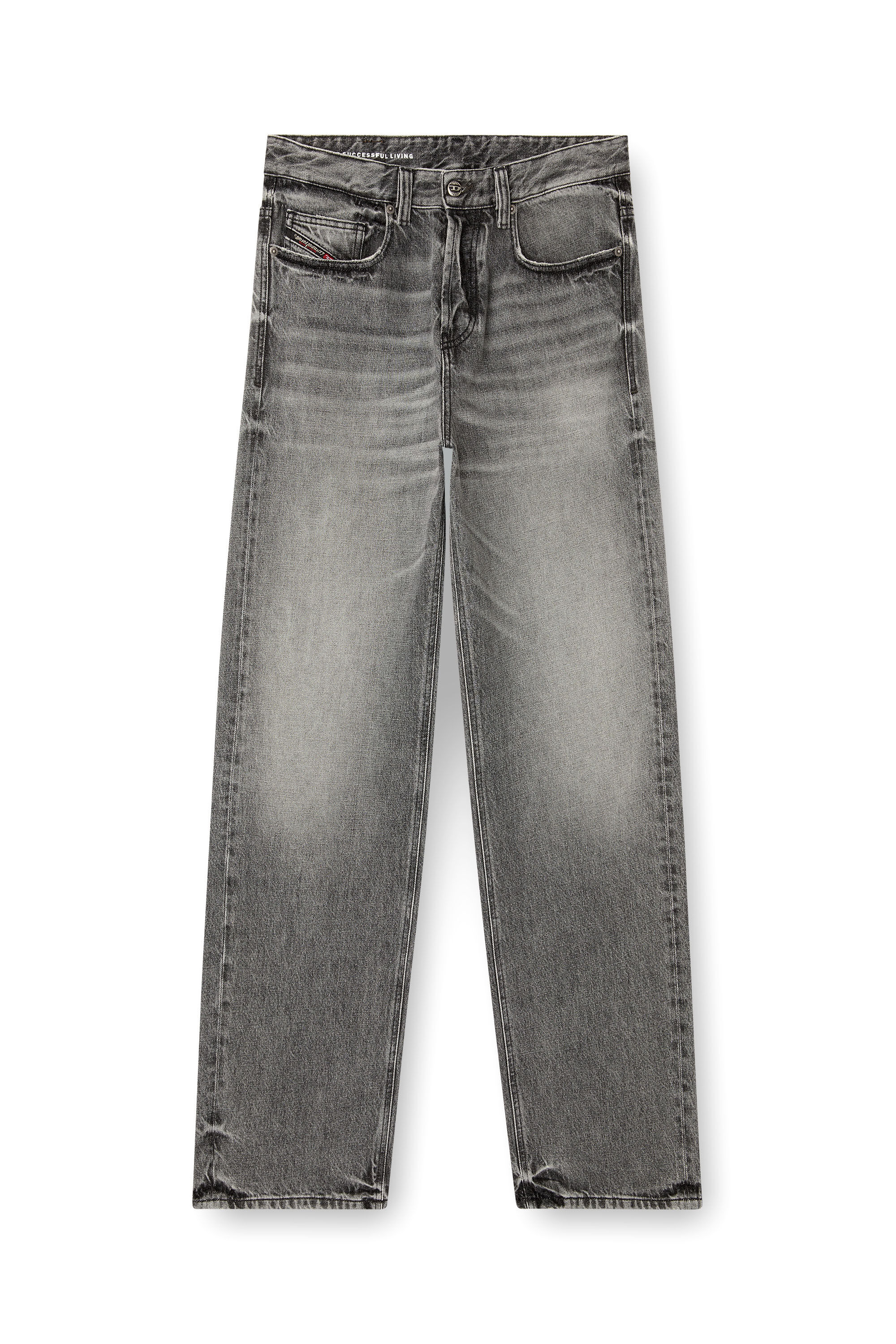 Diesel - Relaxed Jeans 2001 D-Macro 007AW Hombre, Gris - 2
