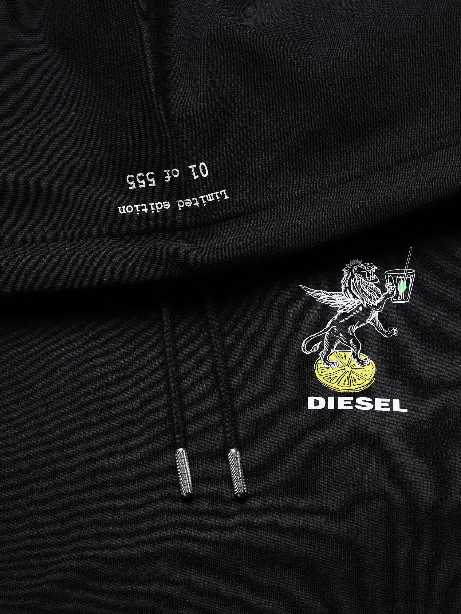 Diesel - VE-S-GIRK-HOOD-LEO, Black - Image 4