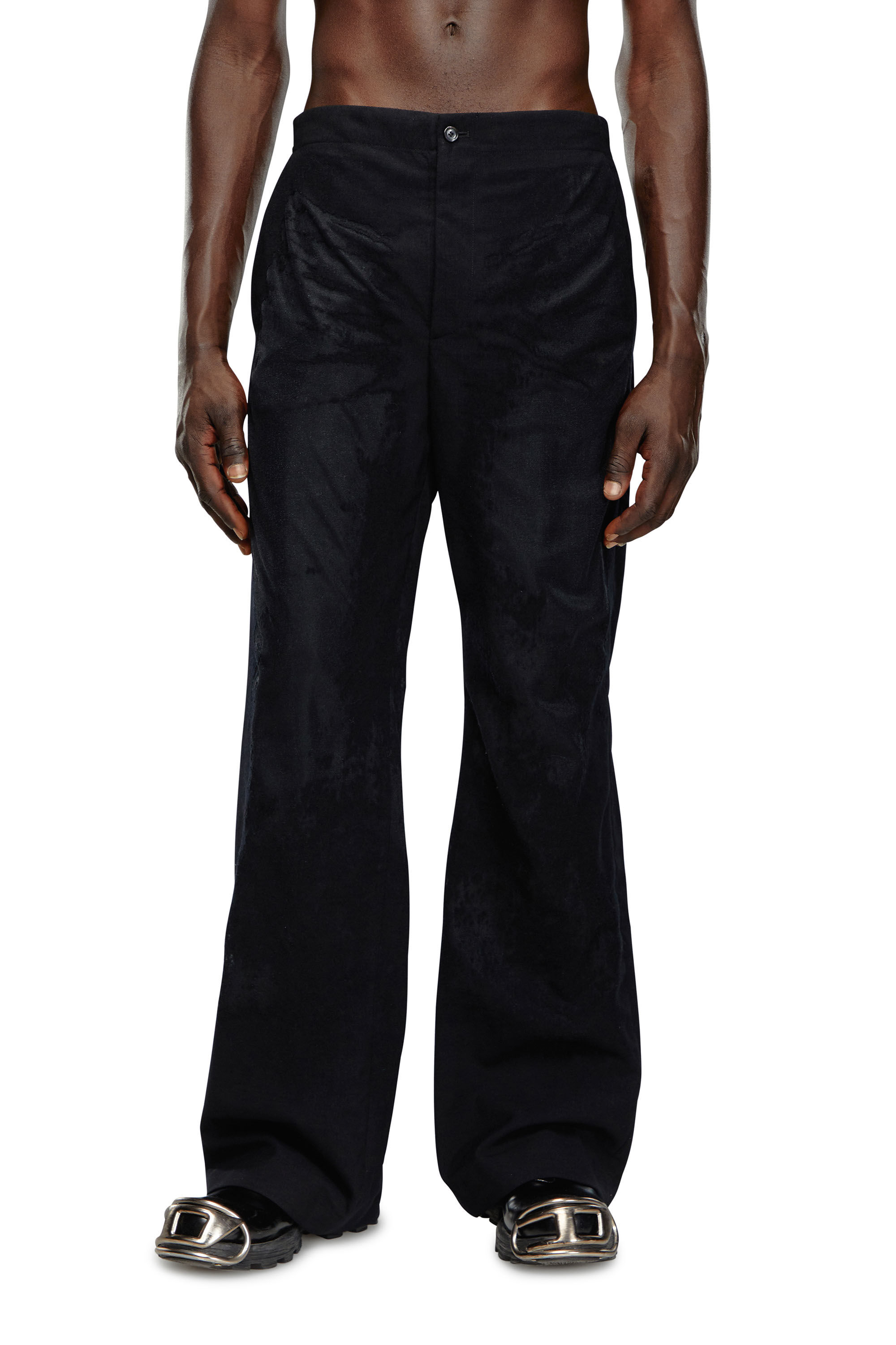 パンツ MMA CHARCOAL BLACK LOOSE SLACKS 2786P 51xgExi3YRL._UY1000_.jpg