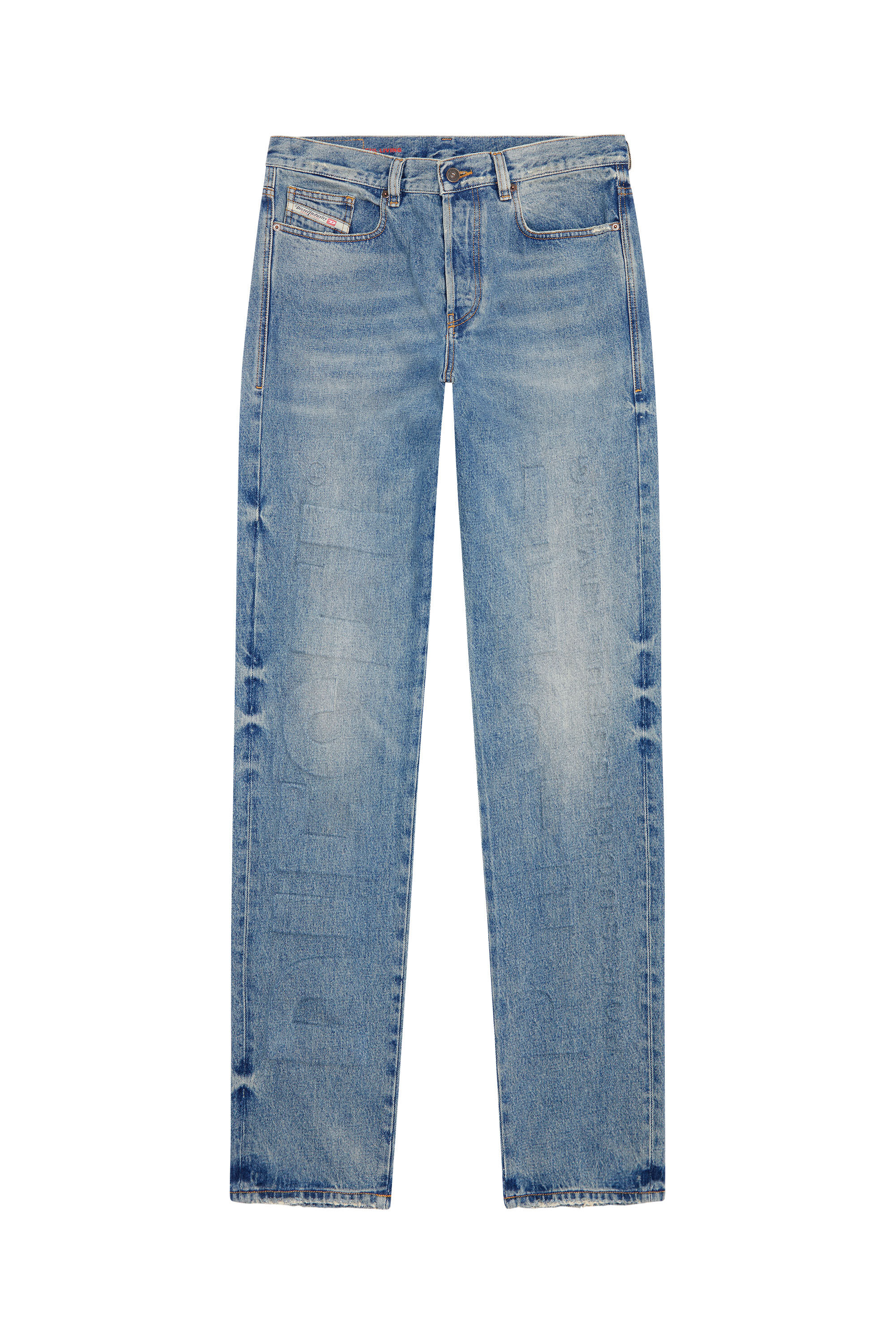 Diesel - 2010 007I3 Straight Jeans, Azul Oscuro - Image 2