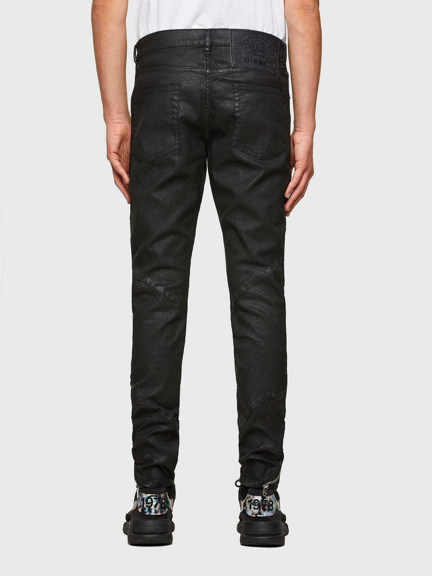 Jeans diesel negro sale hombre