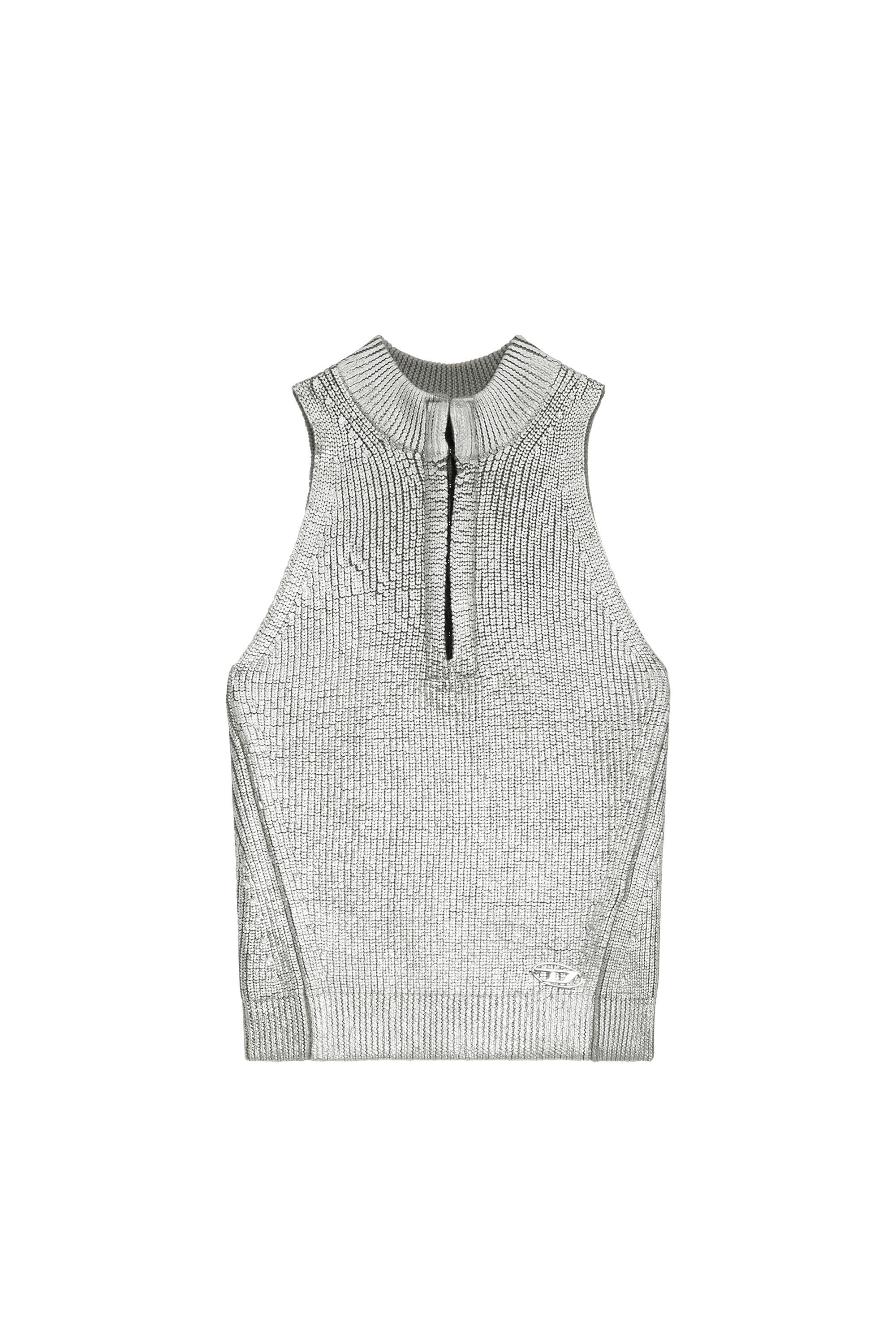【Lia】EDDA TOP Ulla Johnson Edda Combo Knit Sleeveless Peplum Top | Neiman