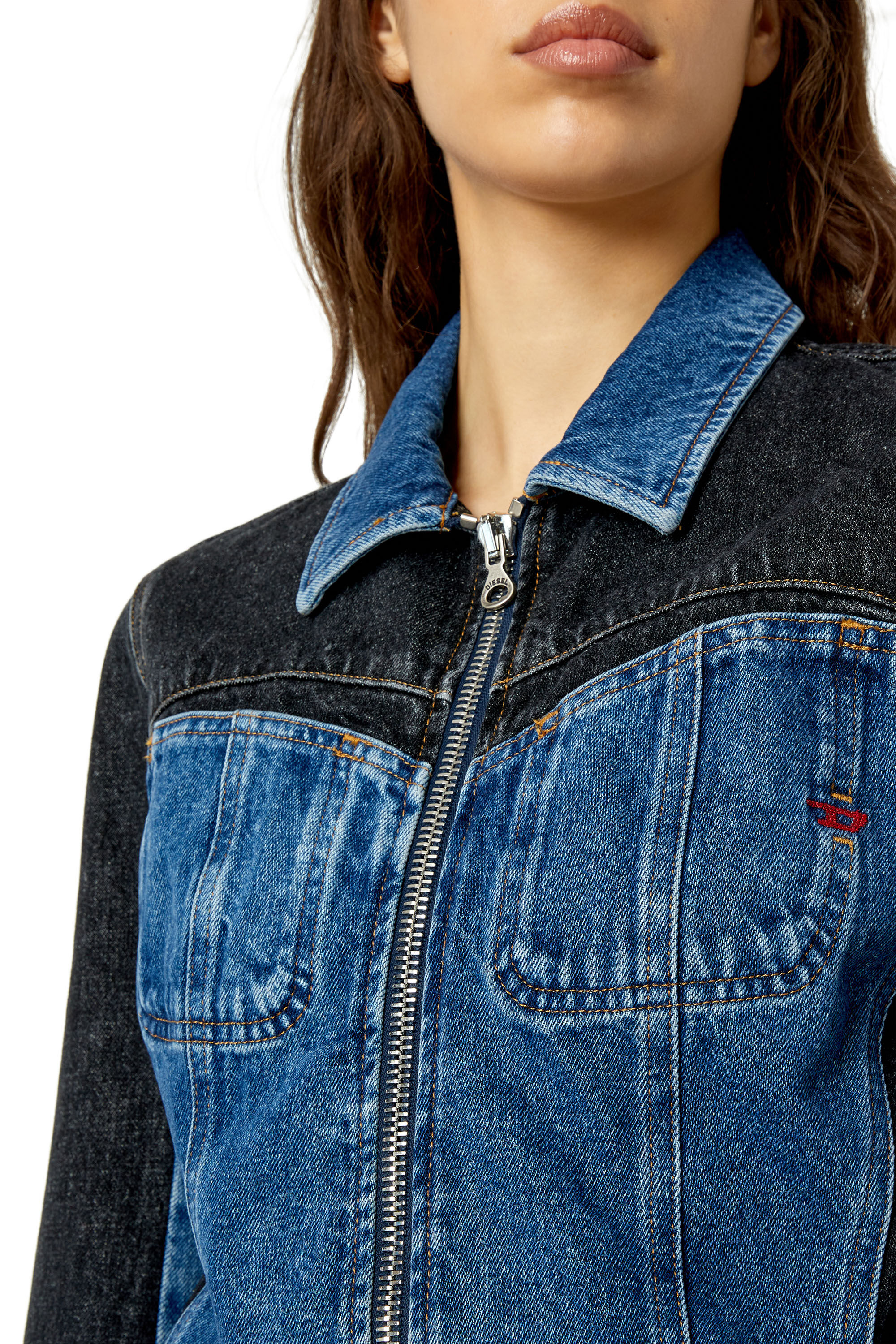 Womens diesel on sale denim jacket