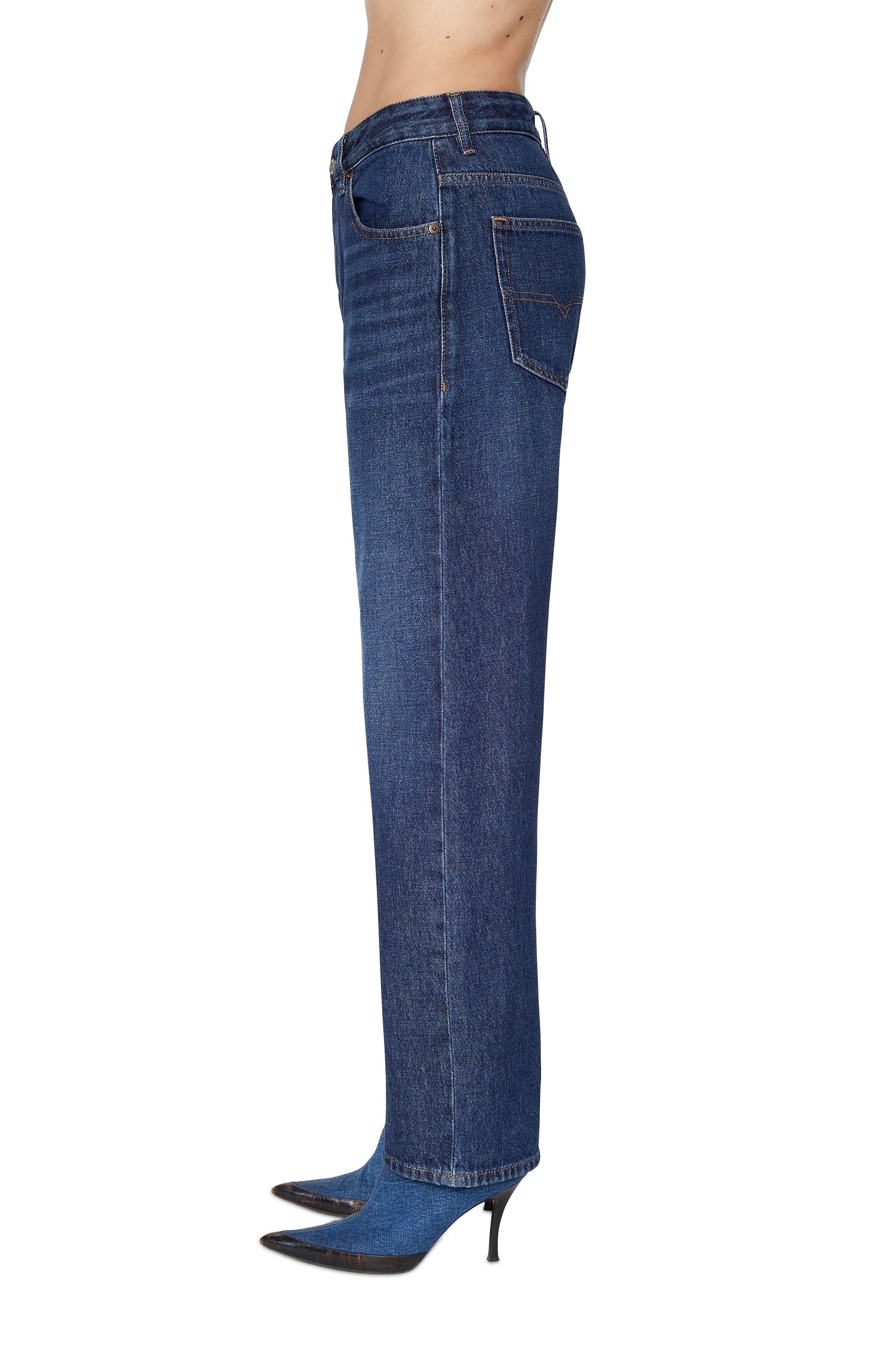 1999 D-Reggy Woman: Straight Dark blue Jeans | Diesel Library