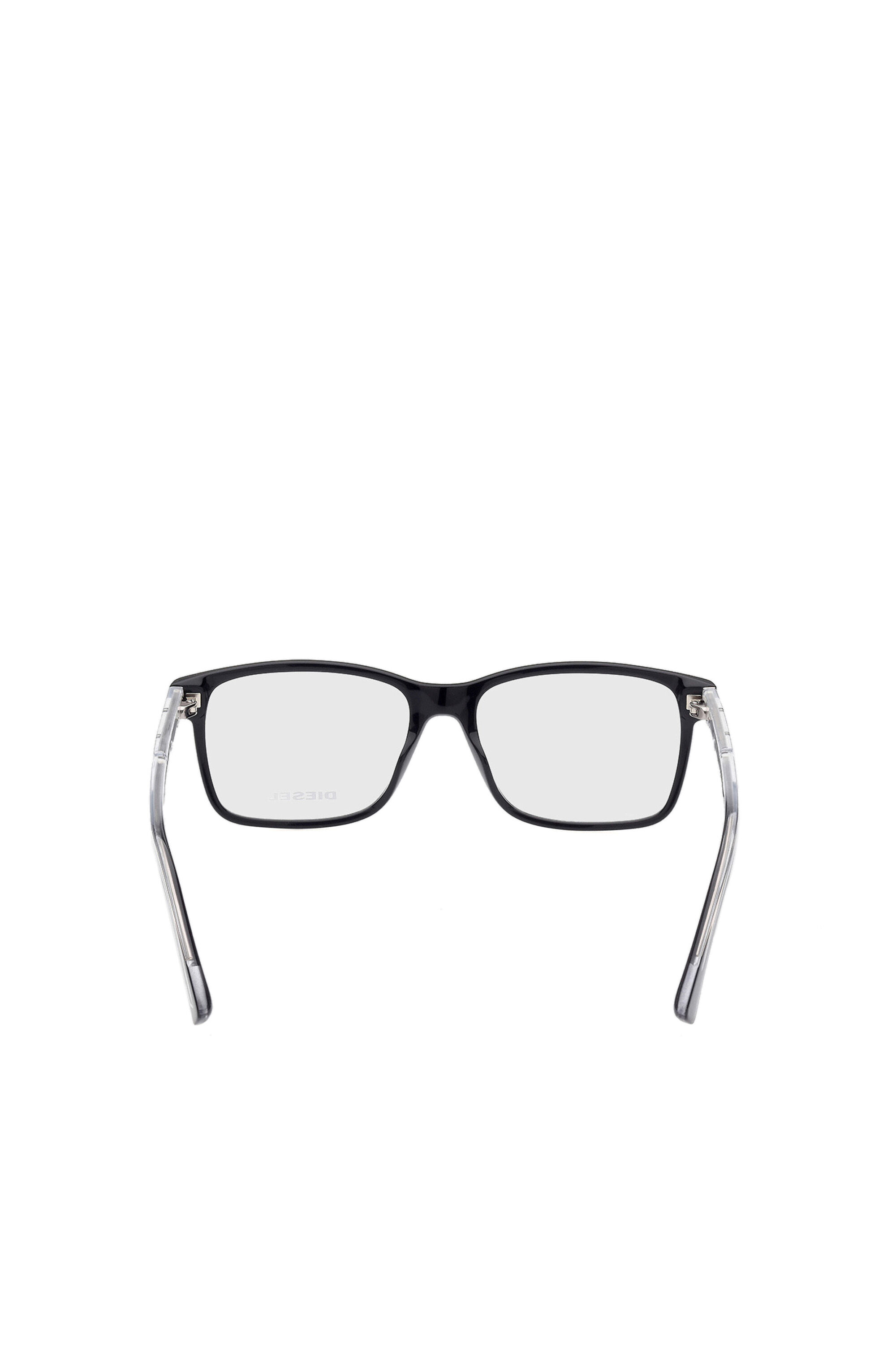 Diesel - DL5407, Man's Optical glasses with rectangular shape in Black - 3