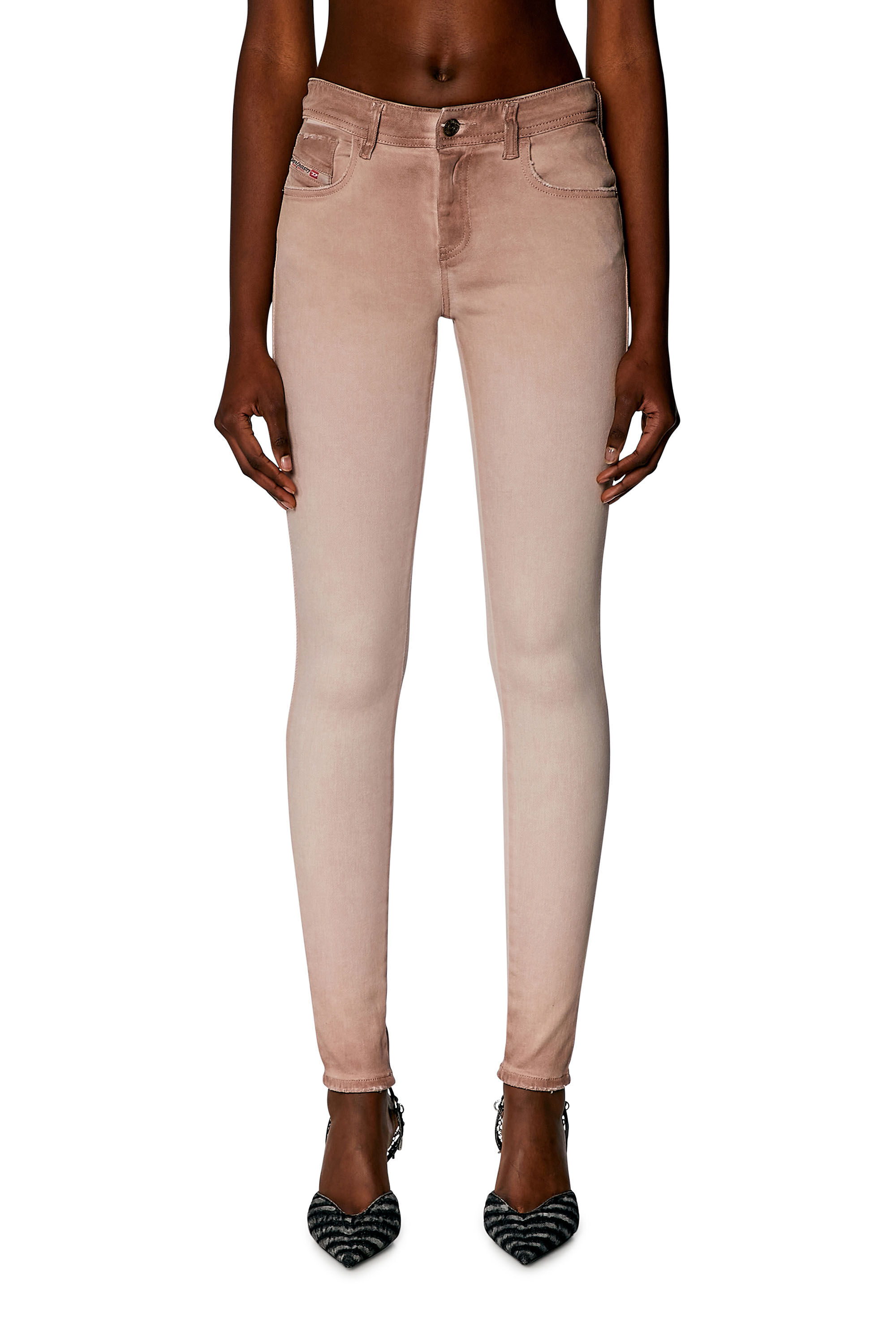 Women's Skinny Jeans | Pink | Diesel 2017 Slandy