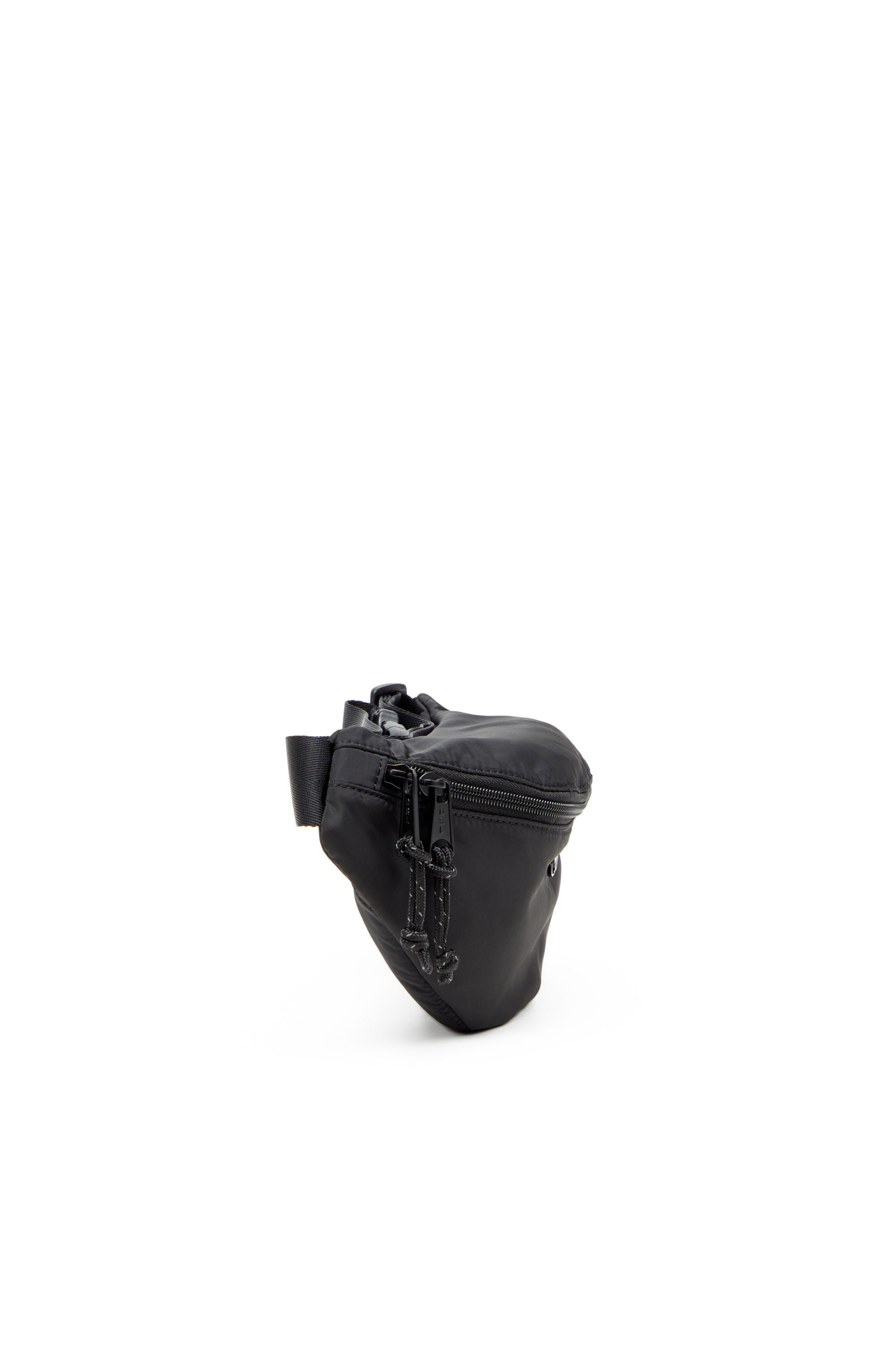 Men's D-Pack-Belt bag in satin-touch fabric | Black | Diesel