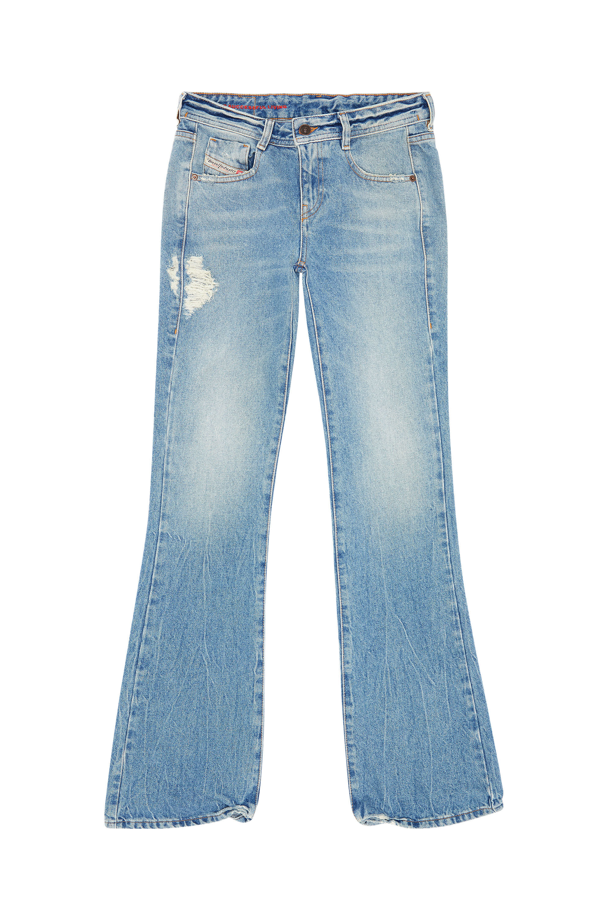 Diesel - Bootcut and Flare Jeans 1969 D-Ebbey 09D98, Azul Claro - Image 2