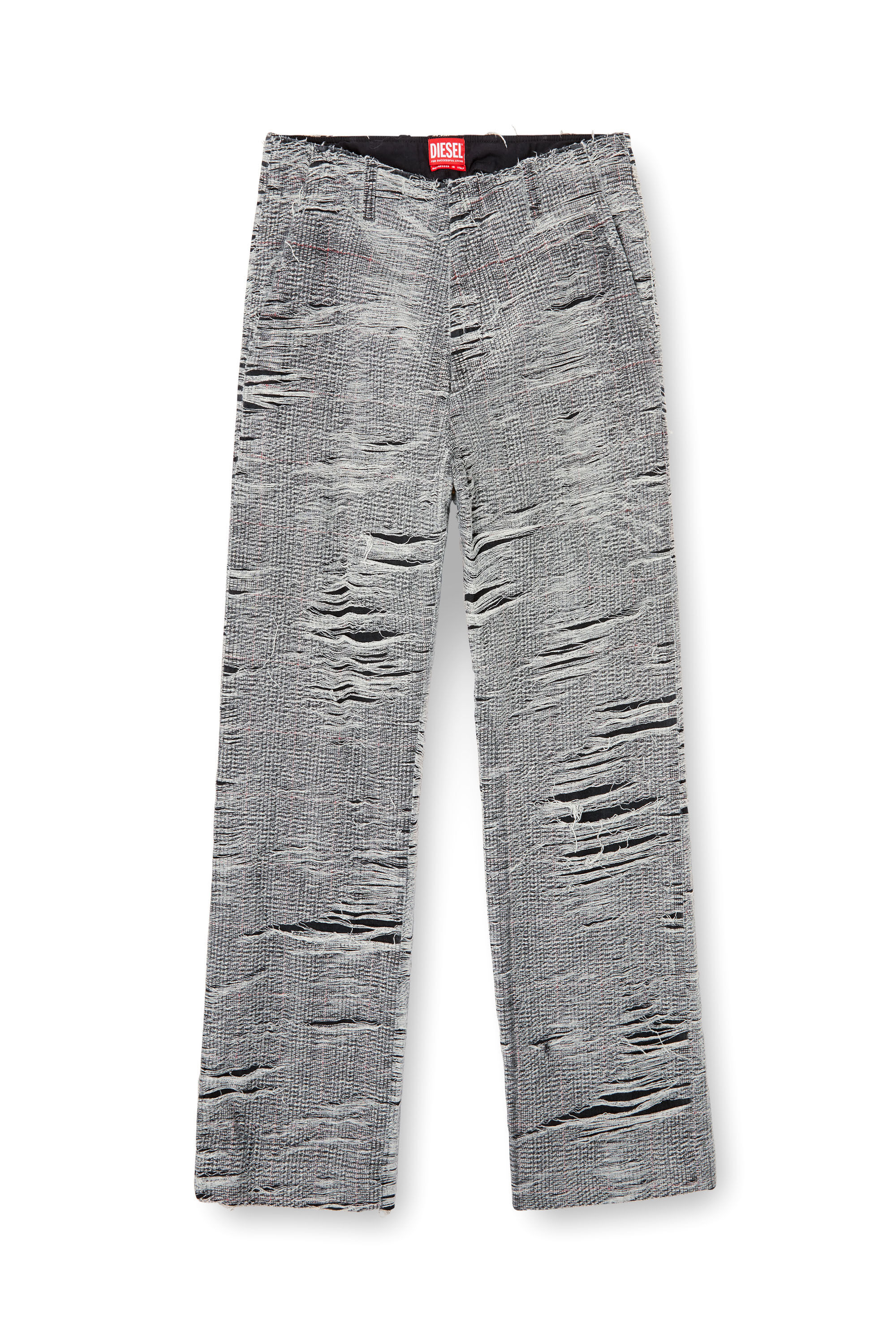 パンツ Diesel Relaxed Jeans D-Baertson Vaqueros Hombre Relaxed | Negro/Gris oscuro | Diesel D-Baertson