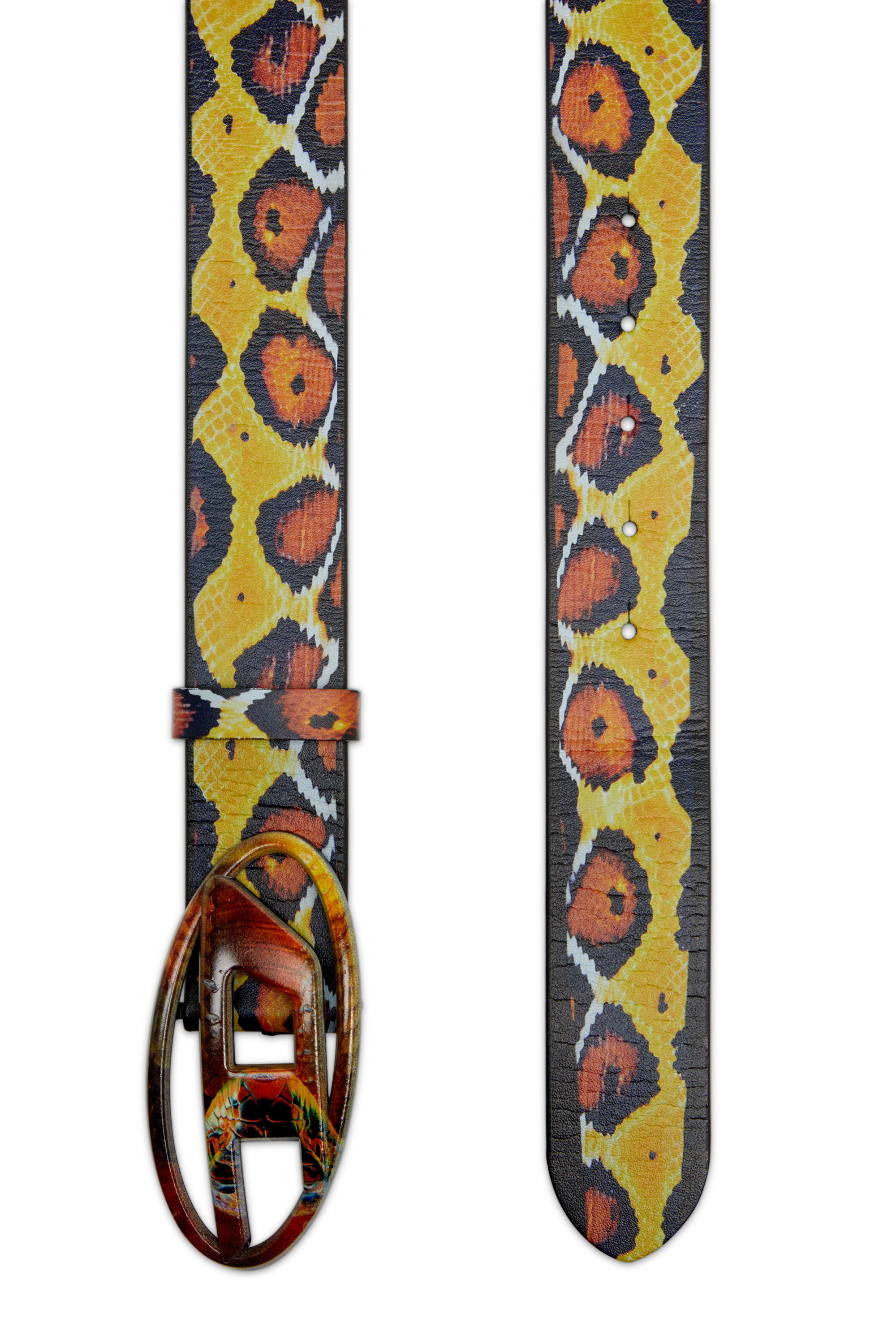 Women's Belt with snake motif | Multicolor | Diesel