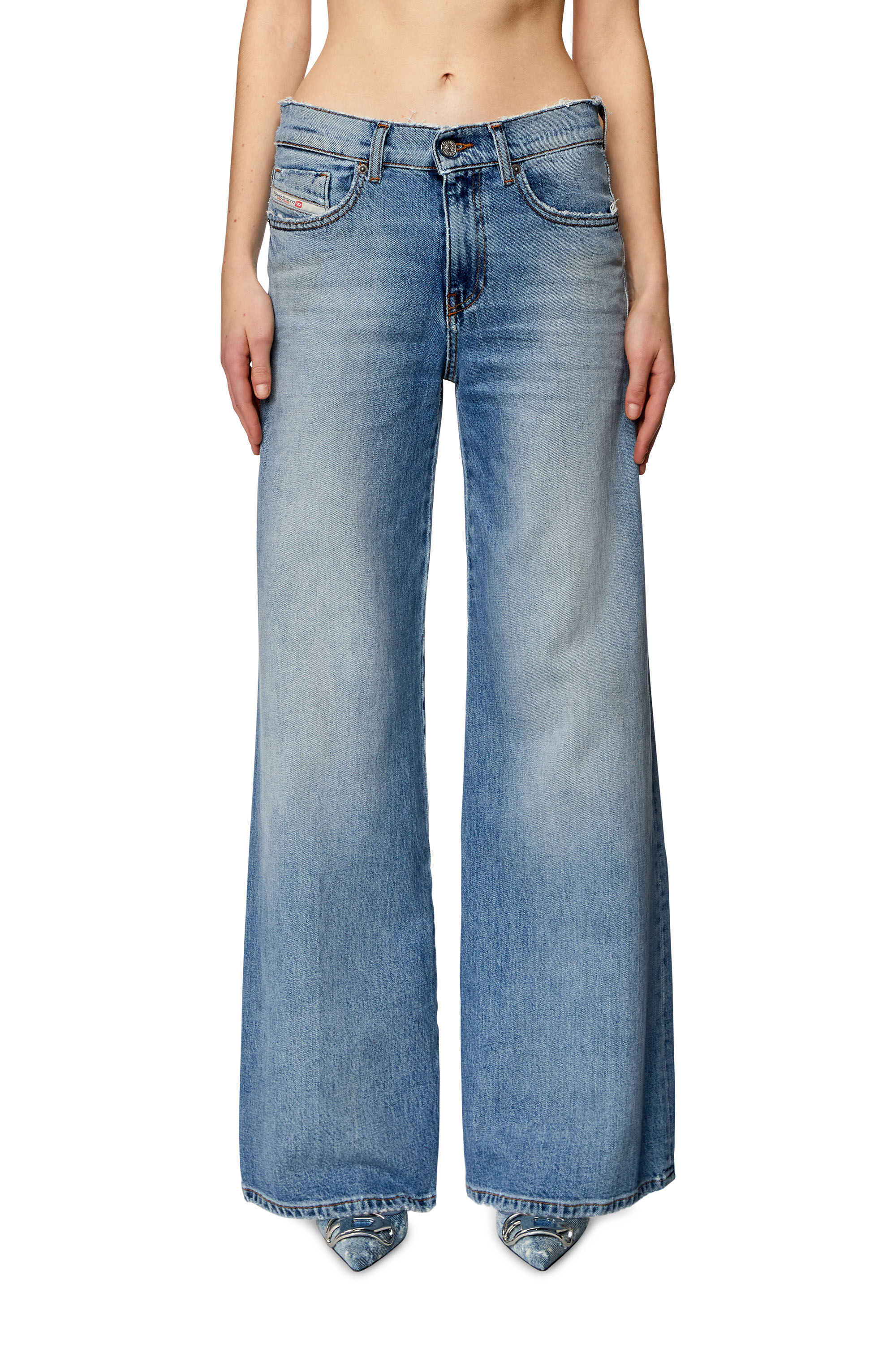 Diesel - Bootcut and Flare Jeans 1978 D-Akemi 0DQAD, Azul Claro - Image 3