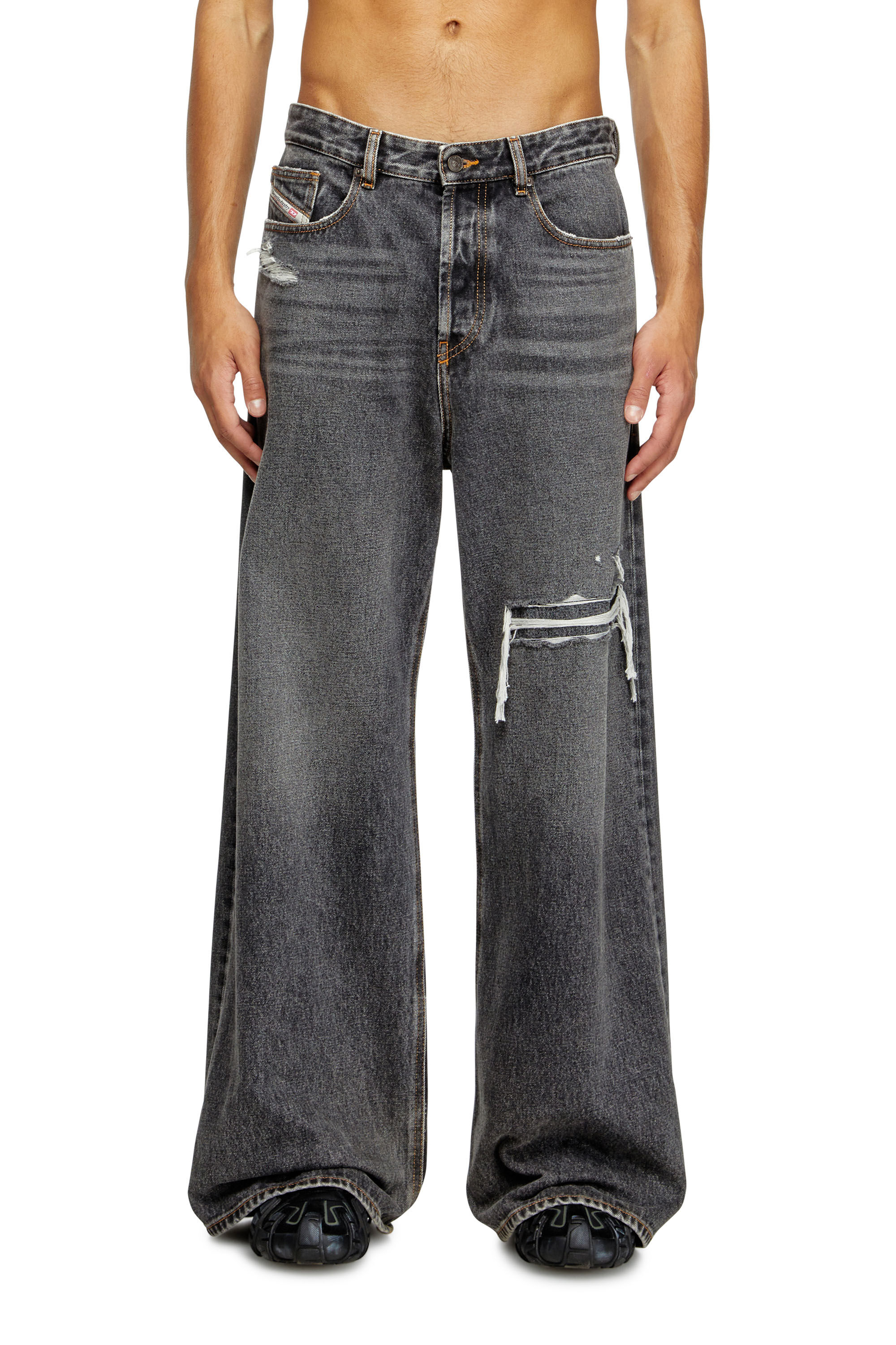 人気新品入荷 Man: D-RISE Oversized Diesel | Jeans grey Black/Dark Regular パンツ