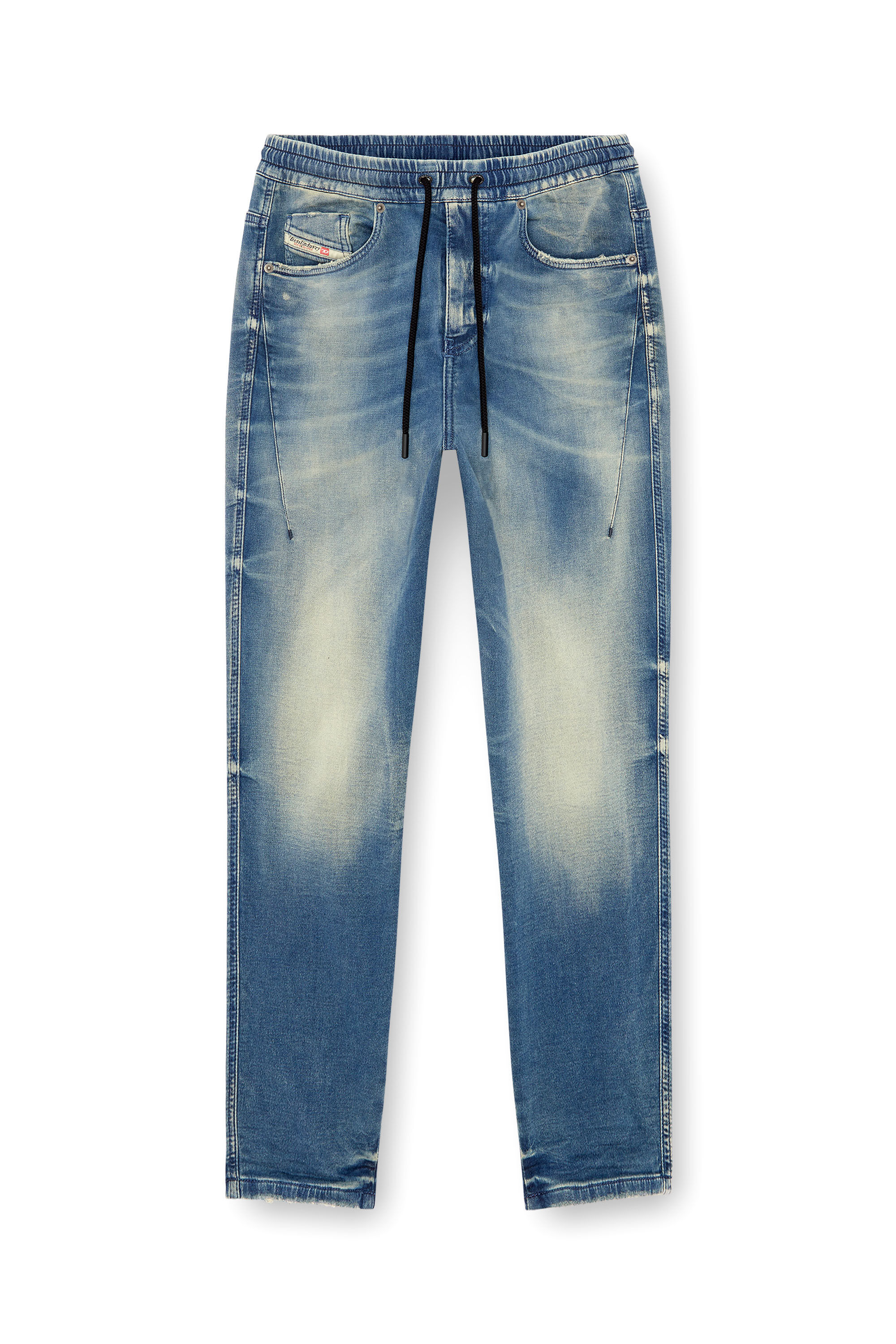 DIESEL◆デニム｜Boyfriend 2041 D-Fayza Joggjeans 068mg Women's Regular Jeans | Medium blue | Diesel 2041 D-Fayza