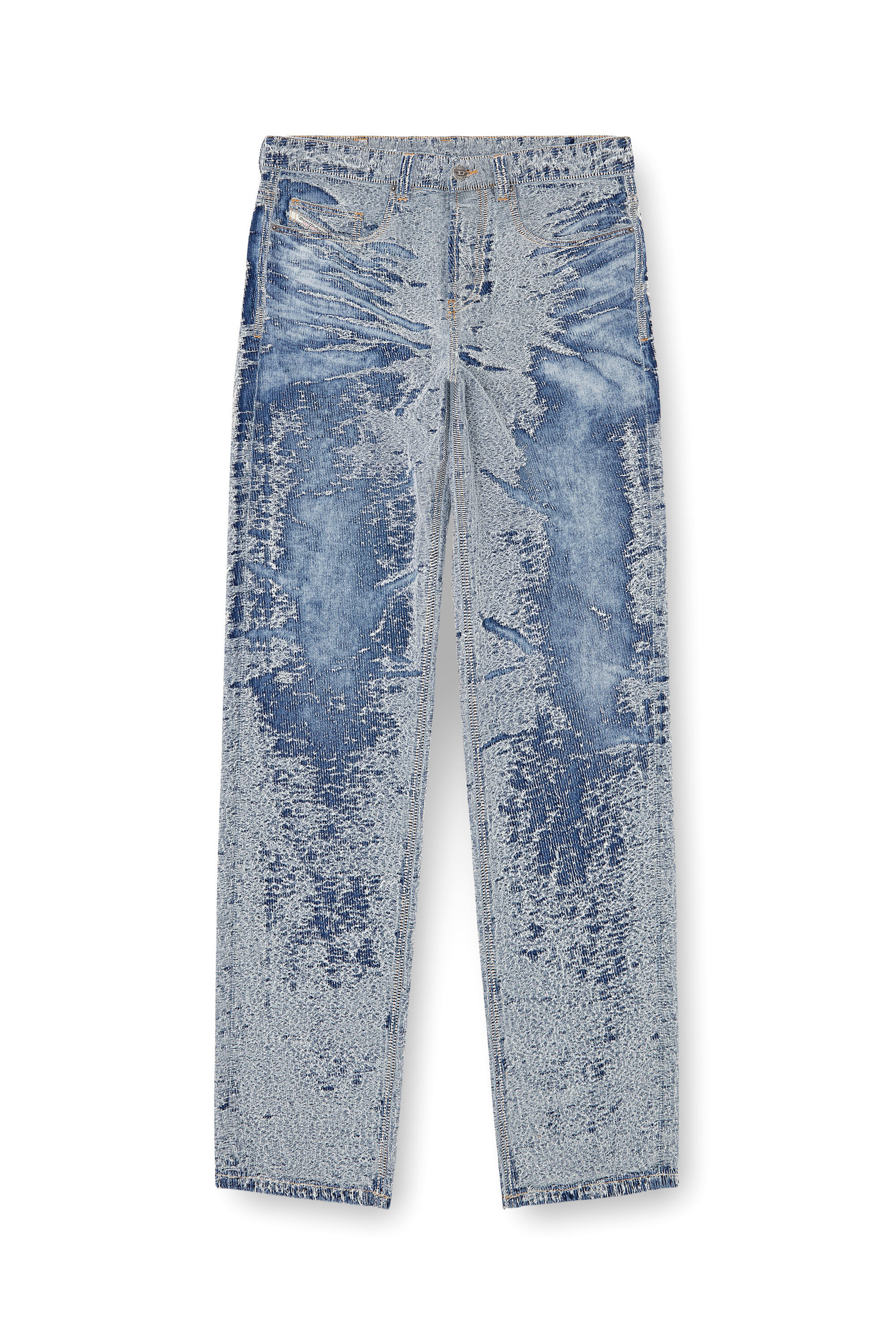 国内発送/Diesel/リラックス ジーンズ 2001 D-Macro 007W4 Men's Relaxed Jeans | Medium blue | Diesel 2001 D-Macro