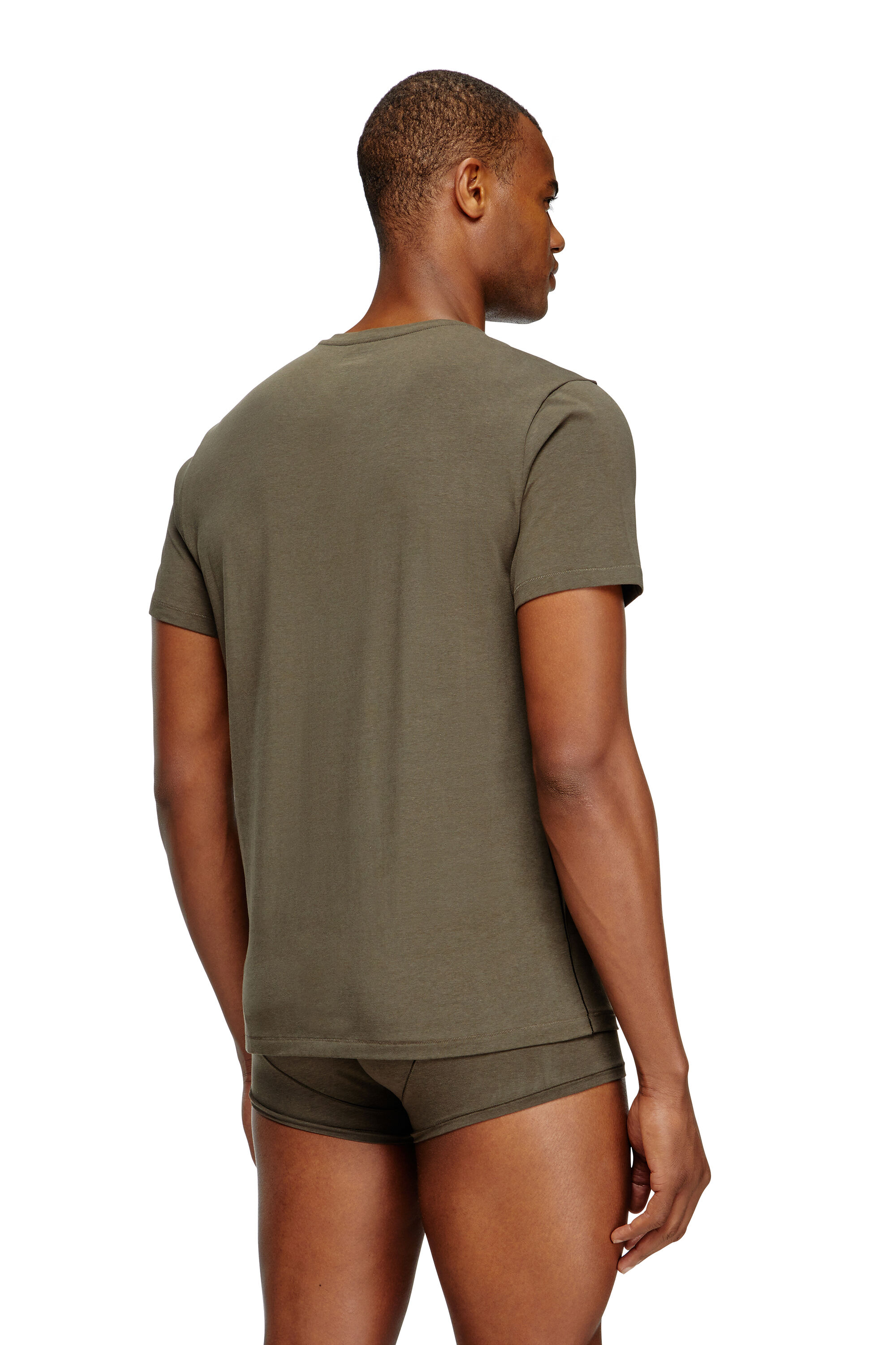 DIESEL◆オーバルDプリント 色あせTシャツ◆2色 メンズ Tシャツ ロゴ オーバルD（Tシャツ/カットソー）｜DIESEL