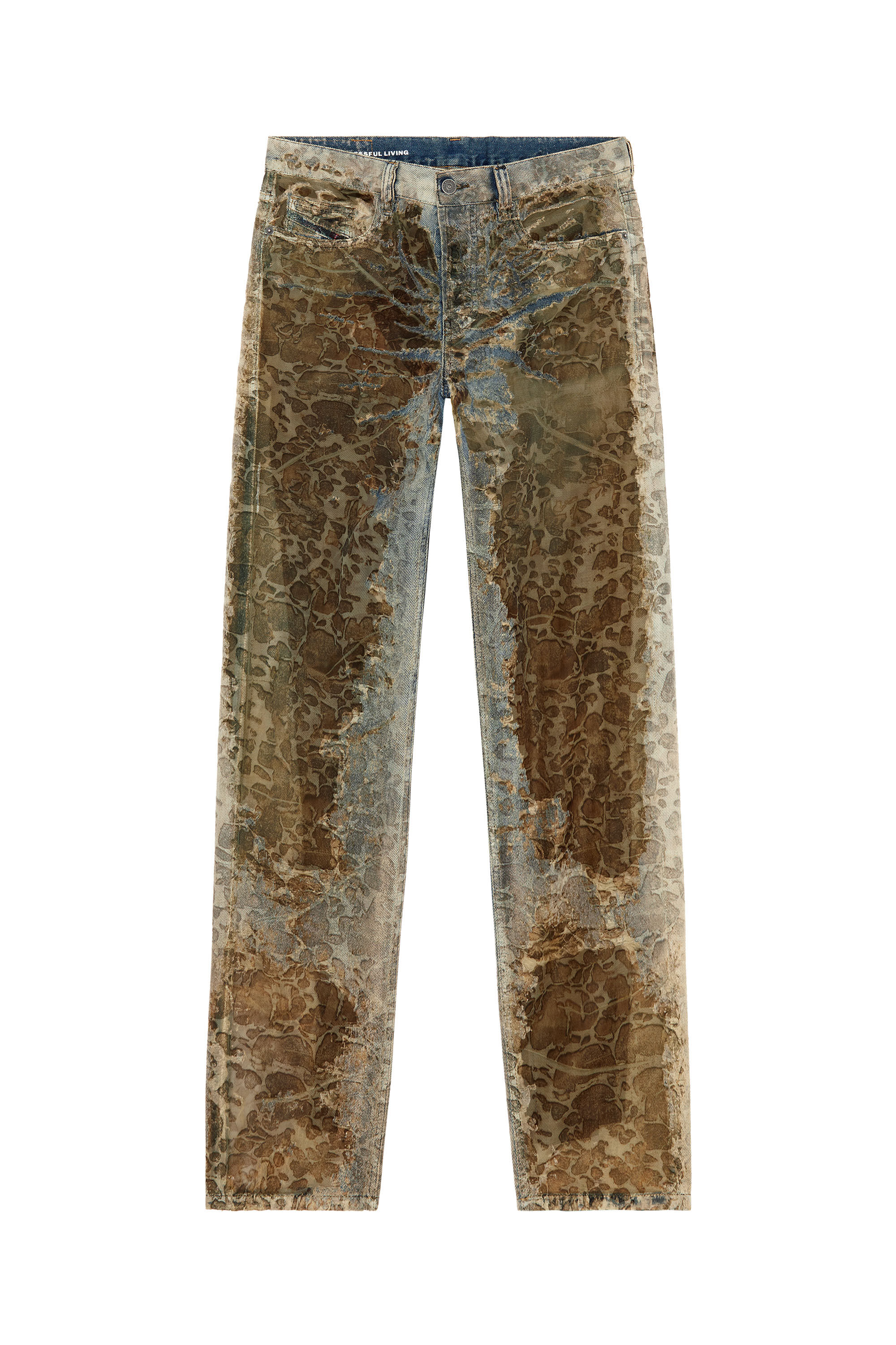 Diesel - Straight Jeans 2010 D-Macs 068MT, Azul Oscuro - Image 2