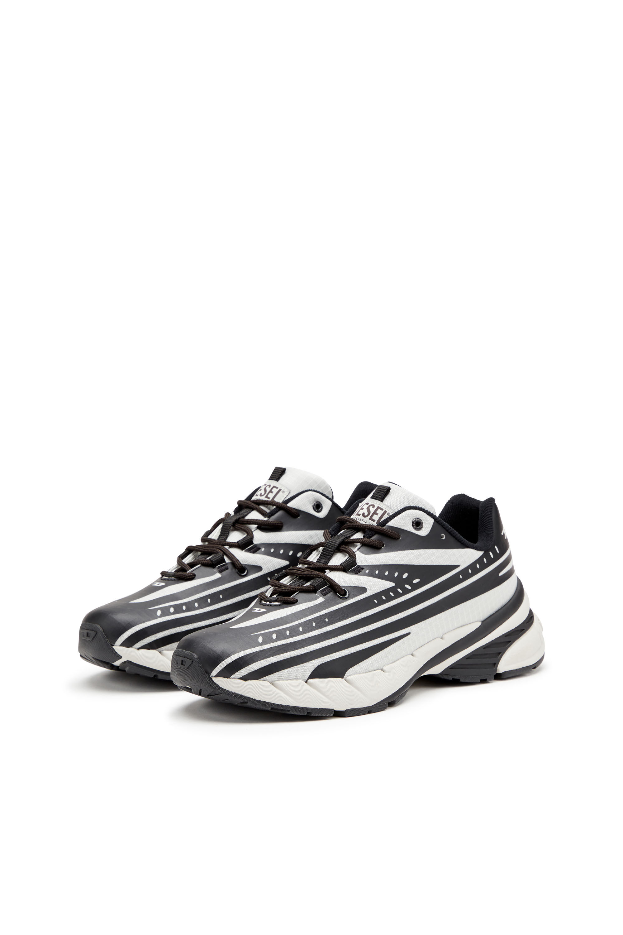 Diesel Black Gray D airspeed Low Sneakers