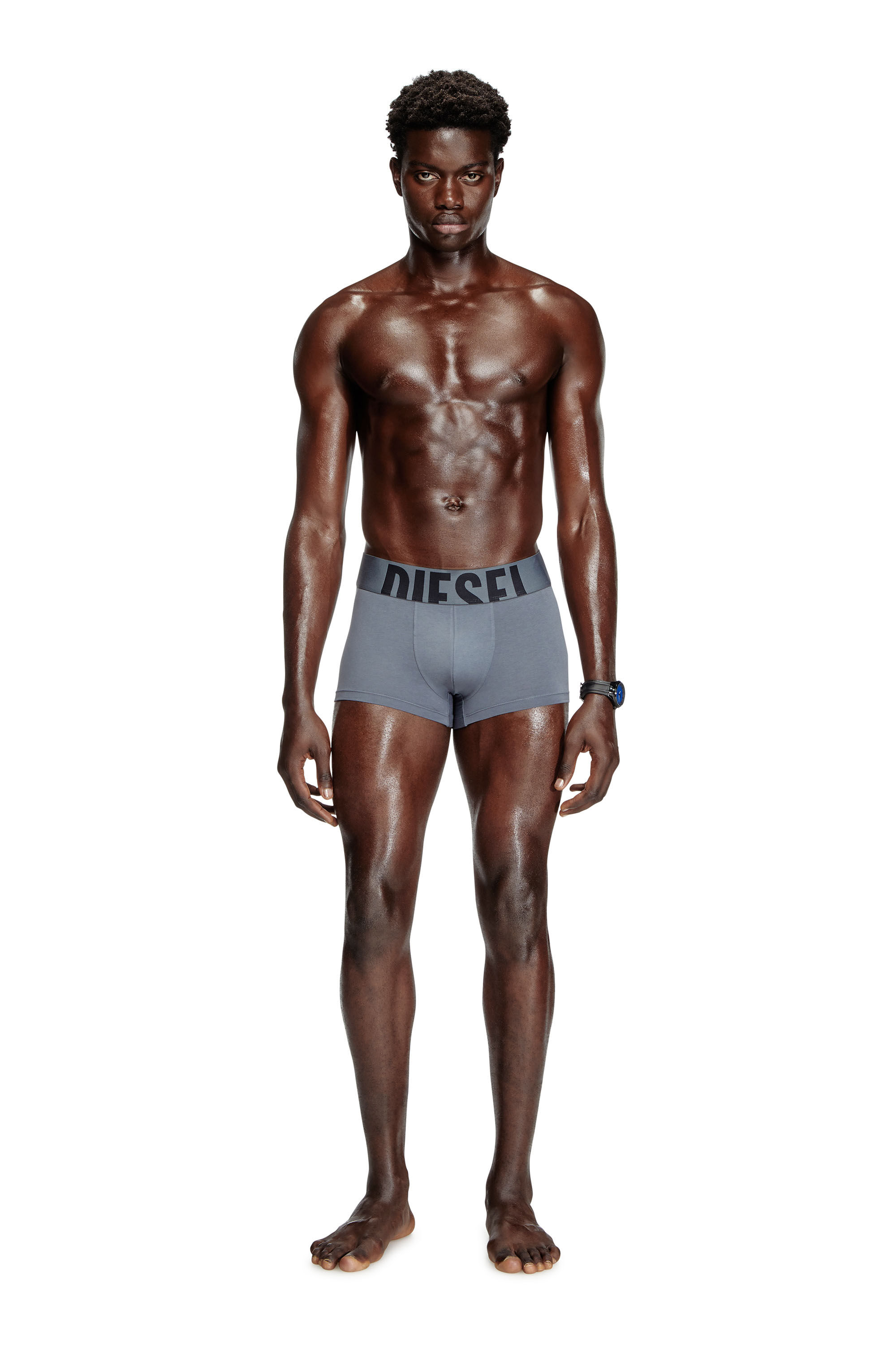 Diesel - UMBX-DAMIENTHREEPACK-5.5EL, Paquete de tres bóxers ajustados de algodón elástico Hombre in Multicolor - 2