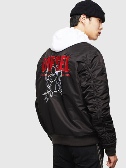 Cl J Ross Rev Bigm Man Chinese New Year Reversible Bomber Diesel