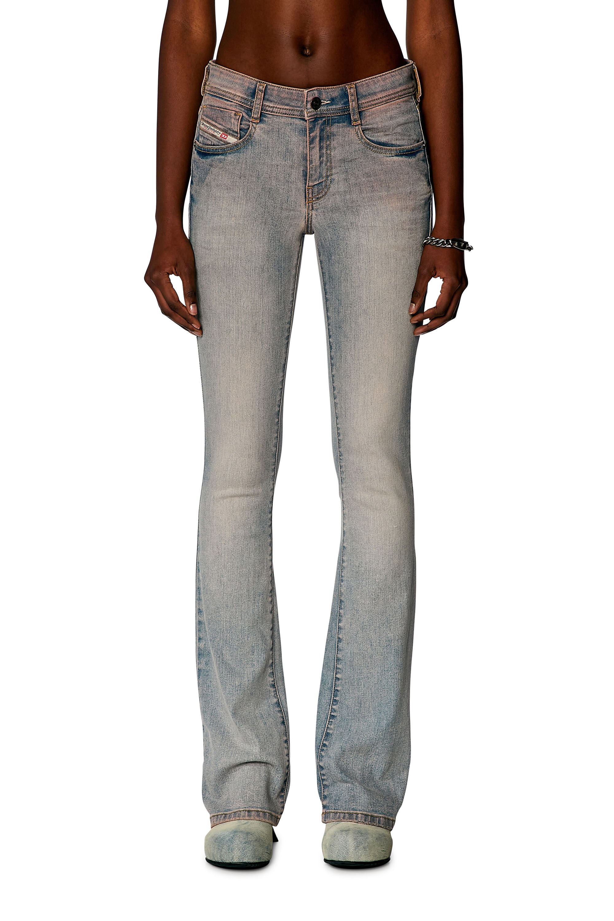 Diesel - Bootcut and Flare Jeans 1969 D-Ebbey 0PFAT, Azul Claro - Image 3