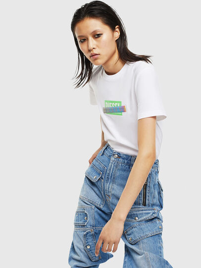T-SILY-S2, White Diesel - T-SILY-S2, White - T-Shirts - Image 5