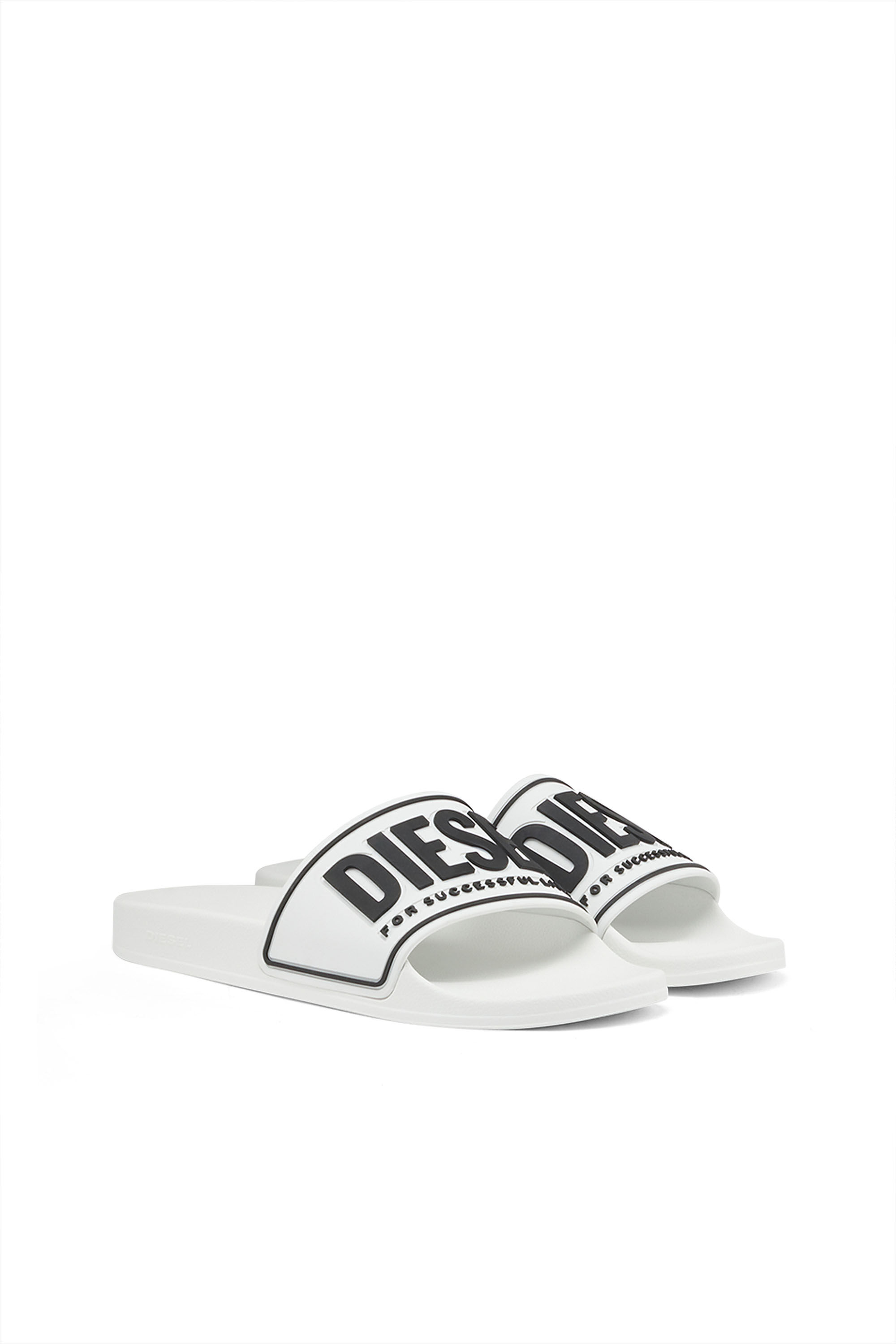 SA MAYEMI CC W Woman Rubber slides with embossed logo Diesel