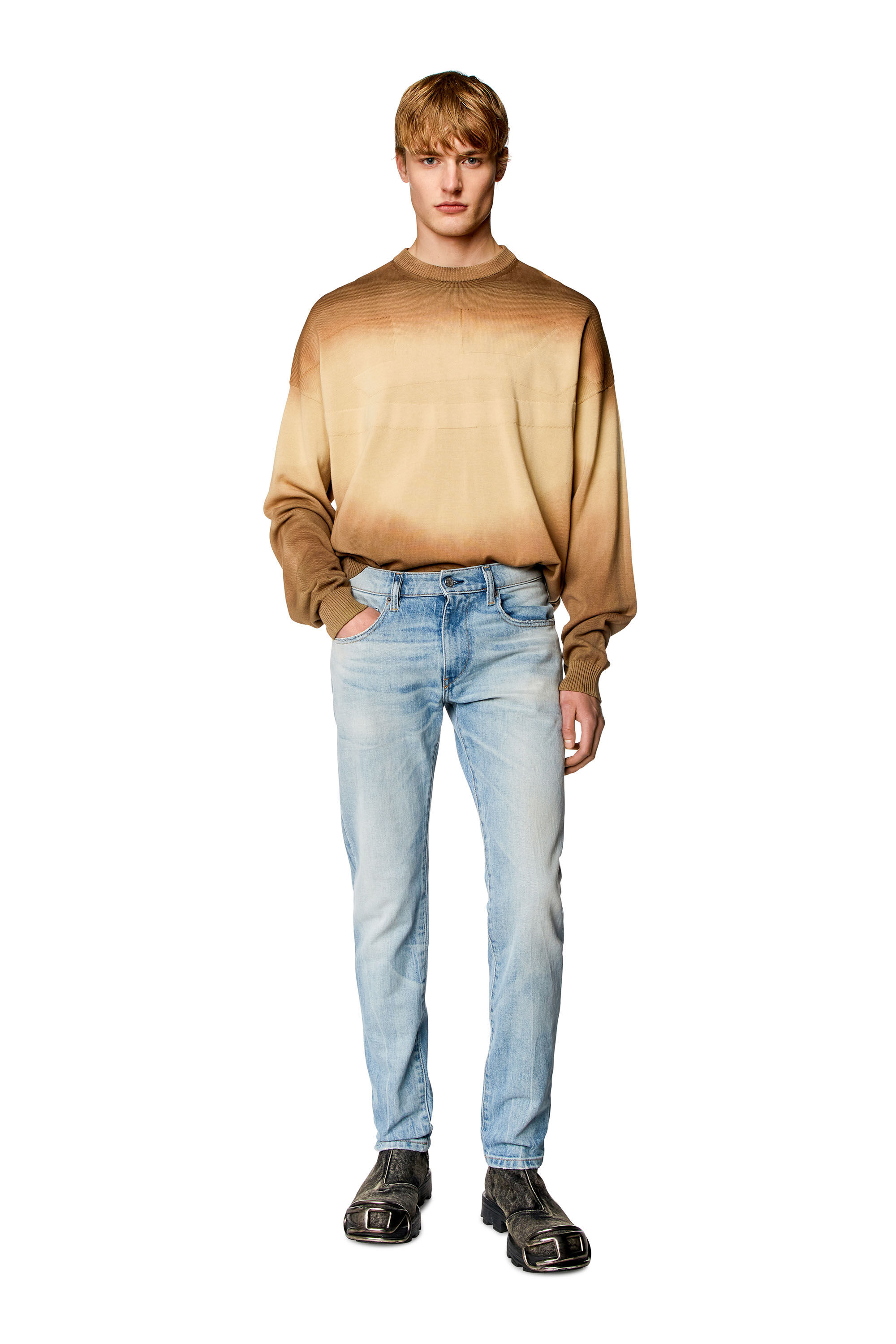 Men's Slim Jeans | Light Blue | Diesel 2019 D-Strukt