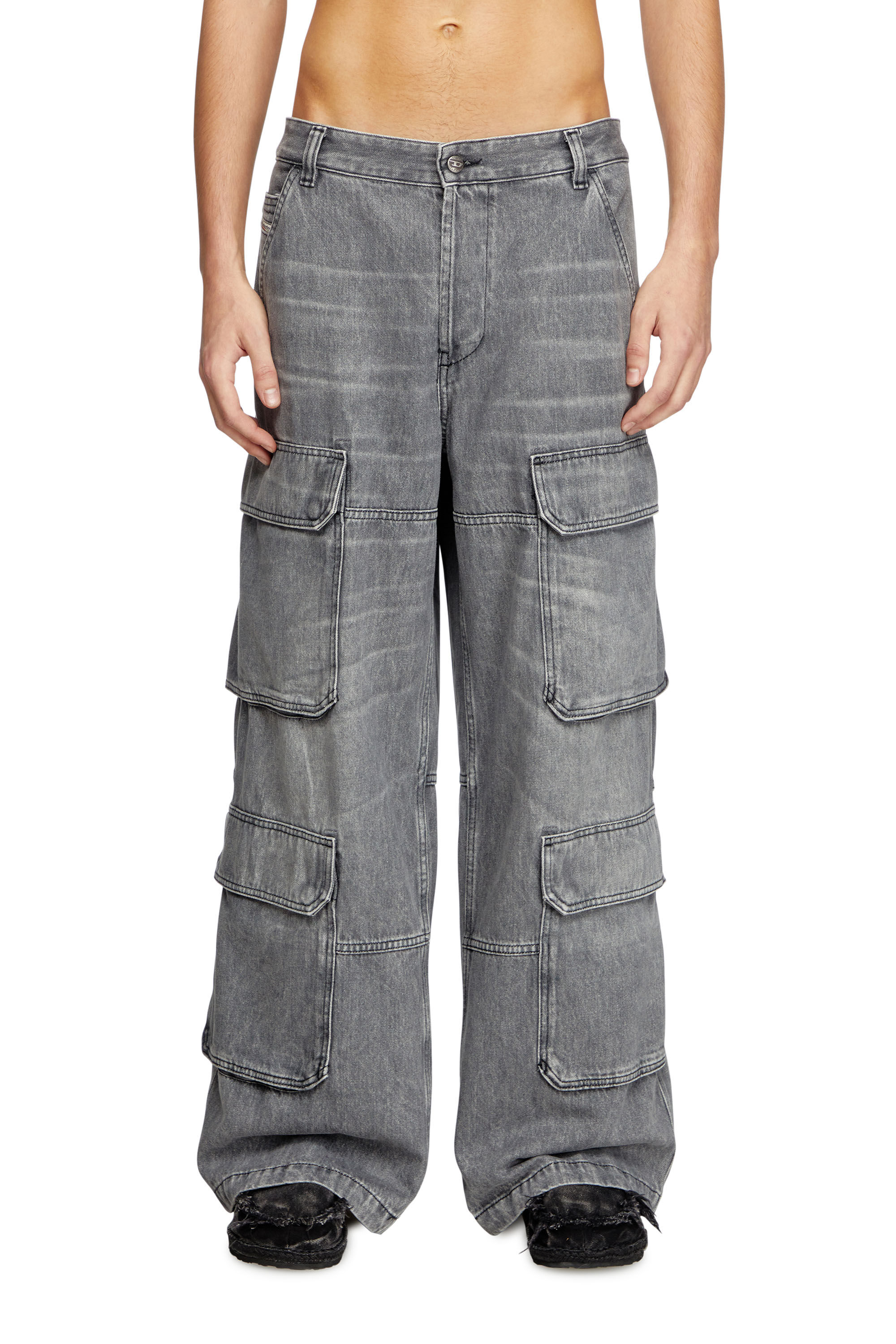 公式通販 - 人気アイテム多数 Grey Light | Jeans Relaxed Men's | D-Touch Diesel パンツ