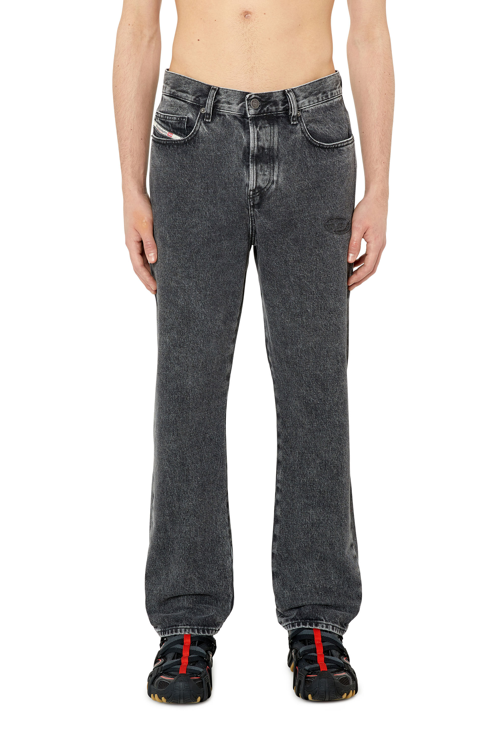 Diesel - Man's Straight Jeans 2020 D-Viker 007N4, Black/Dark grey - 3