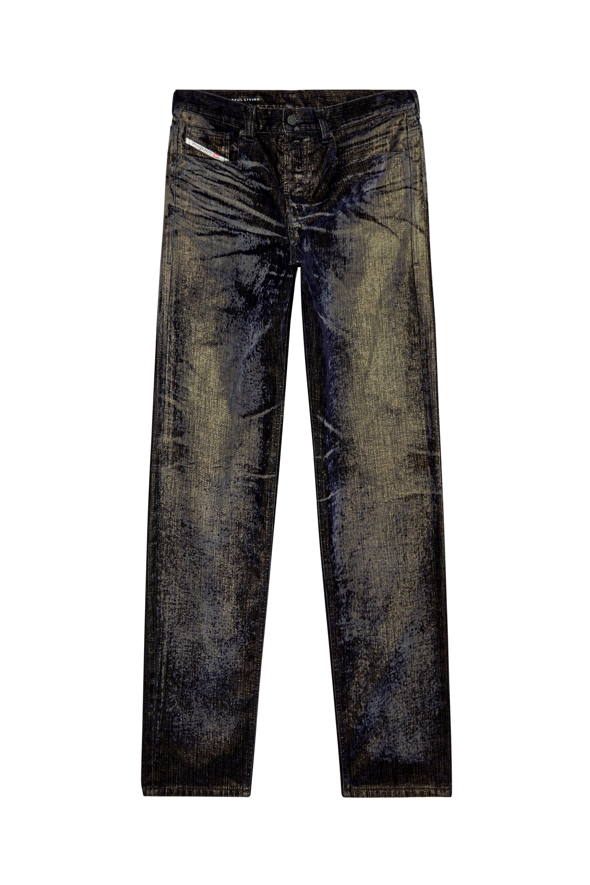 Men's Regular Jeans | Black/Dark grey | Diesel 2010 D-Macs