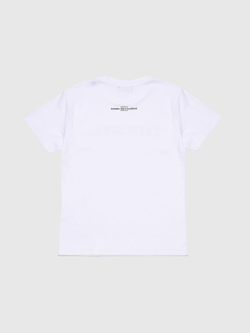 Tjflaviay Girl Cotton T Shirt With Shiny Diesel Logo Diesel