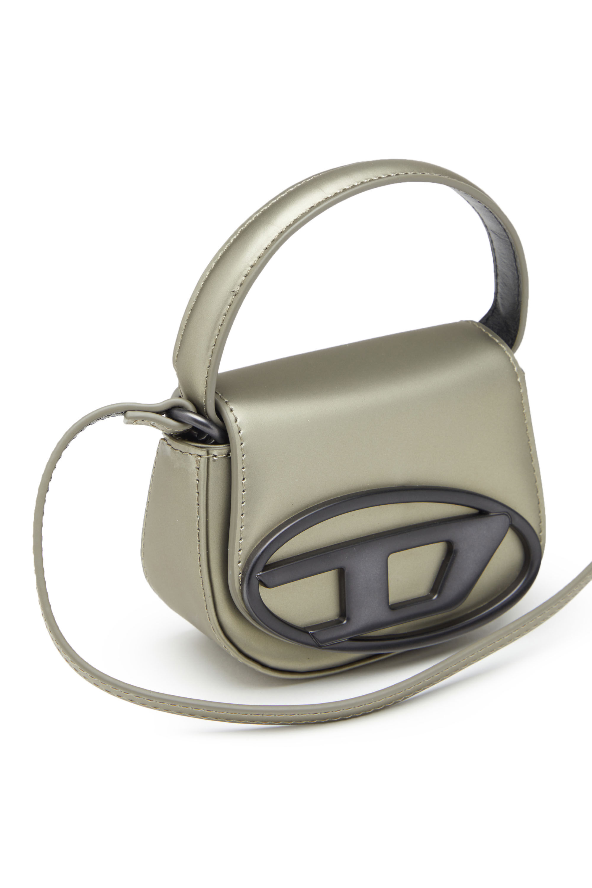 1DR XS Woman: Shoulder bag in metallic matte leather | Diesel