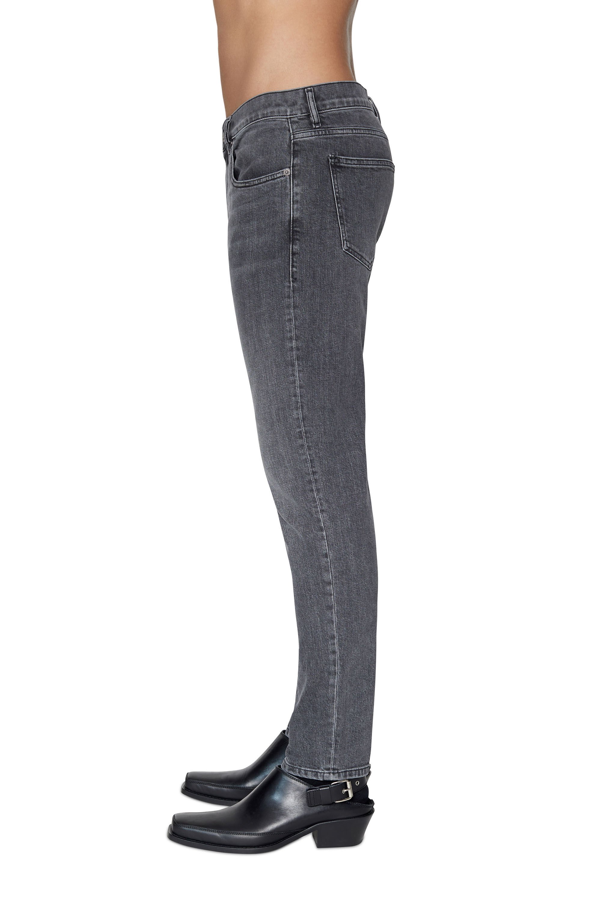 Diesel - Slim Jeans 2019 D-Strukt 09C47, Negro/Gris oscuro - Image 5