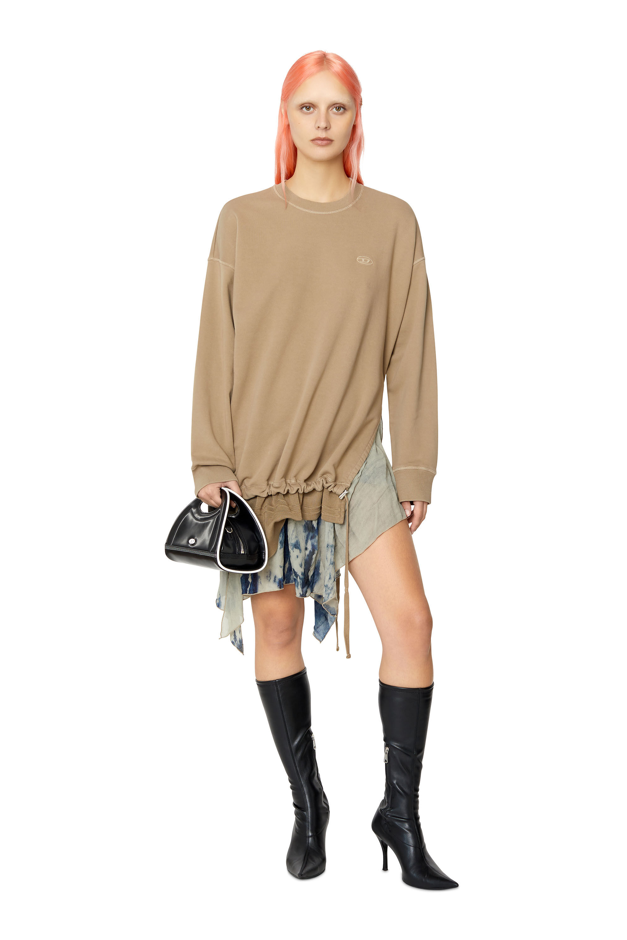 Diesel clearance sweatshirt dress