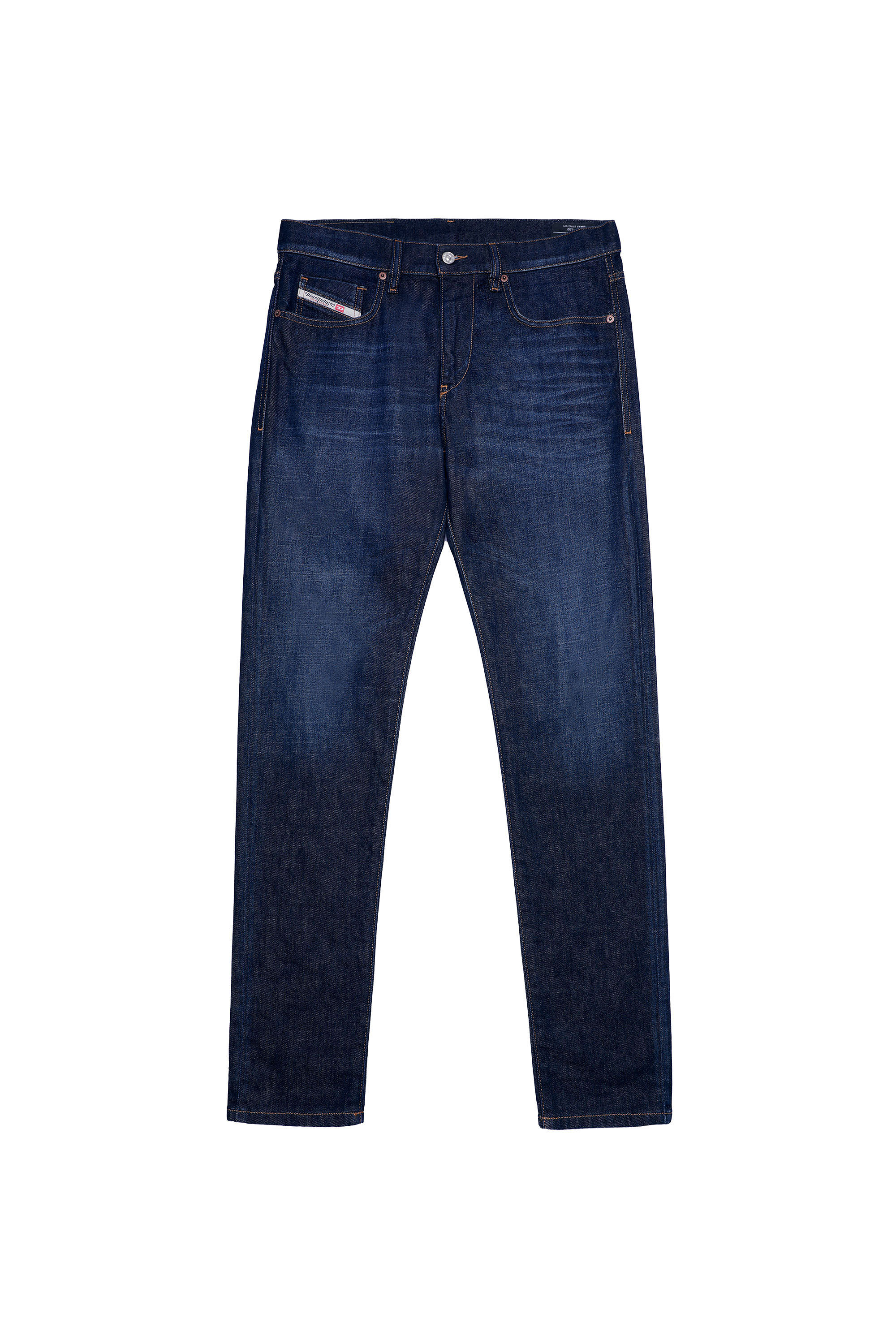 Diesel - 2019 D-Strukt 09A12 Slim Jeans, Azul Oscuro - Image 2