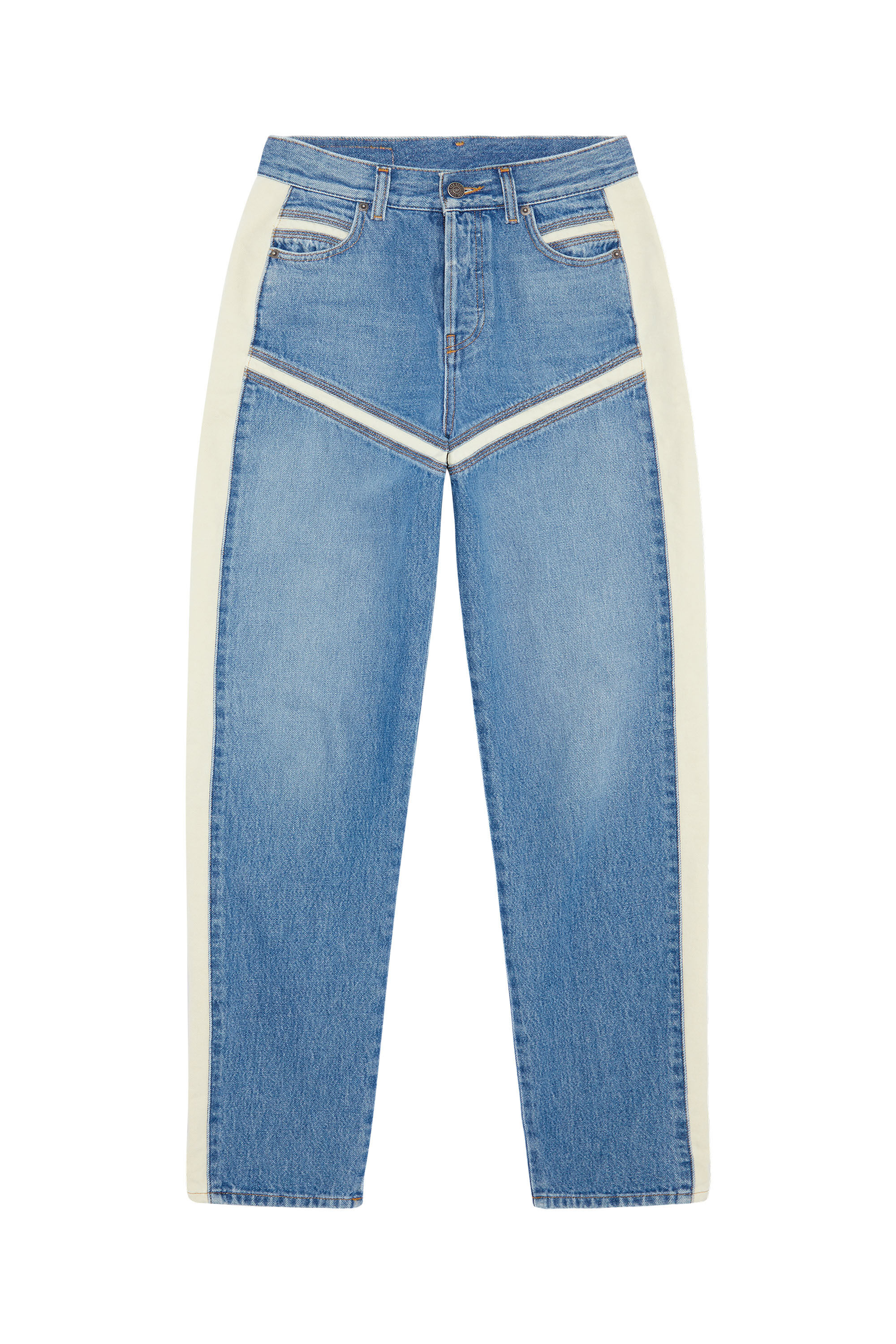 Women's Straight Jeans | Light blue | Diesel D-Pilut