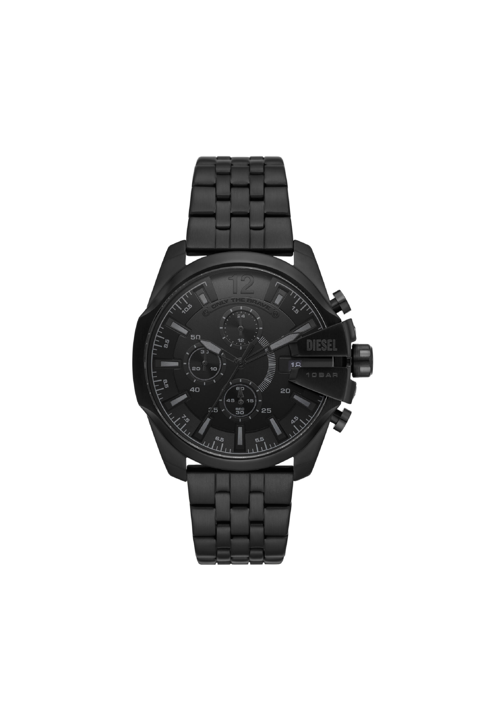 Diesel black chronograph watch 2025