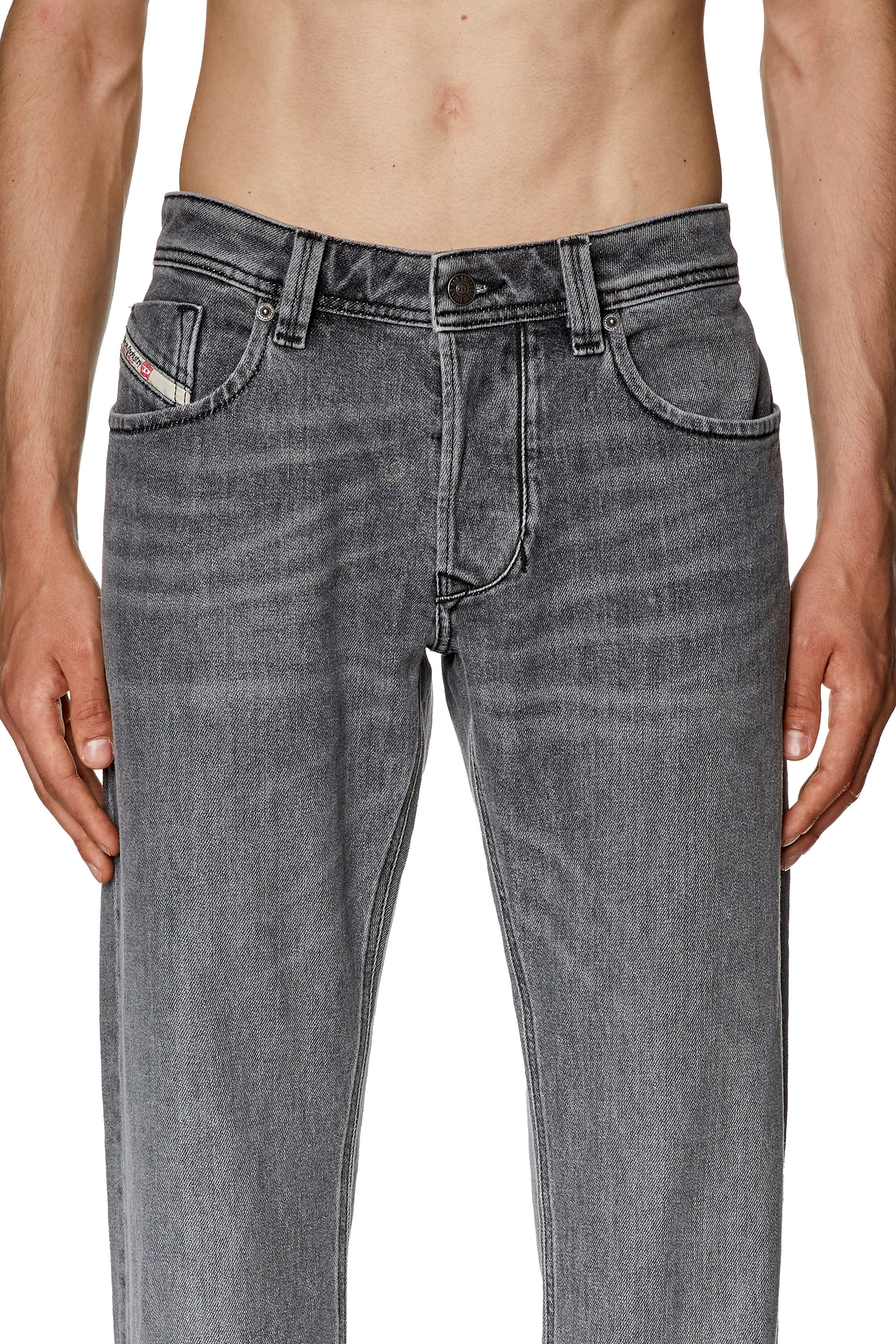 Men s Straight Jeans Dark grey Diesel 1985 Larkee