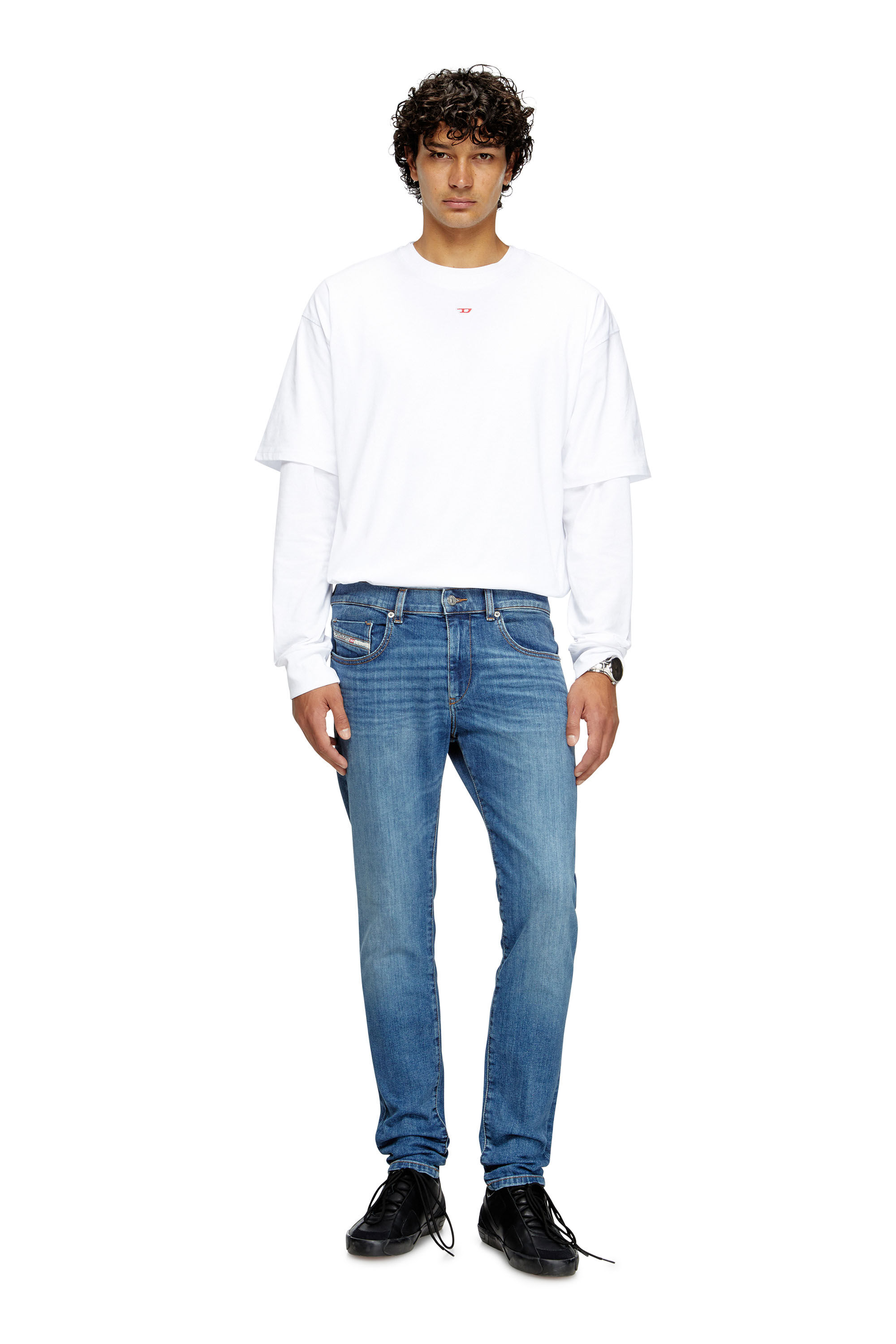Men's Slim Jeans | Light Blue | Diesel 2019 D-Strukt